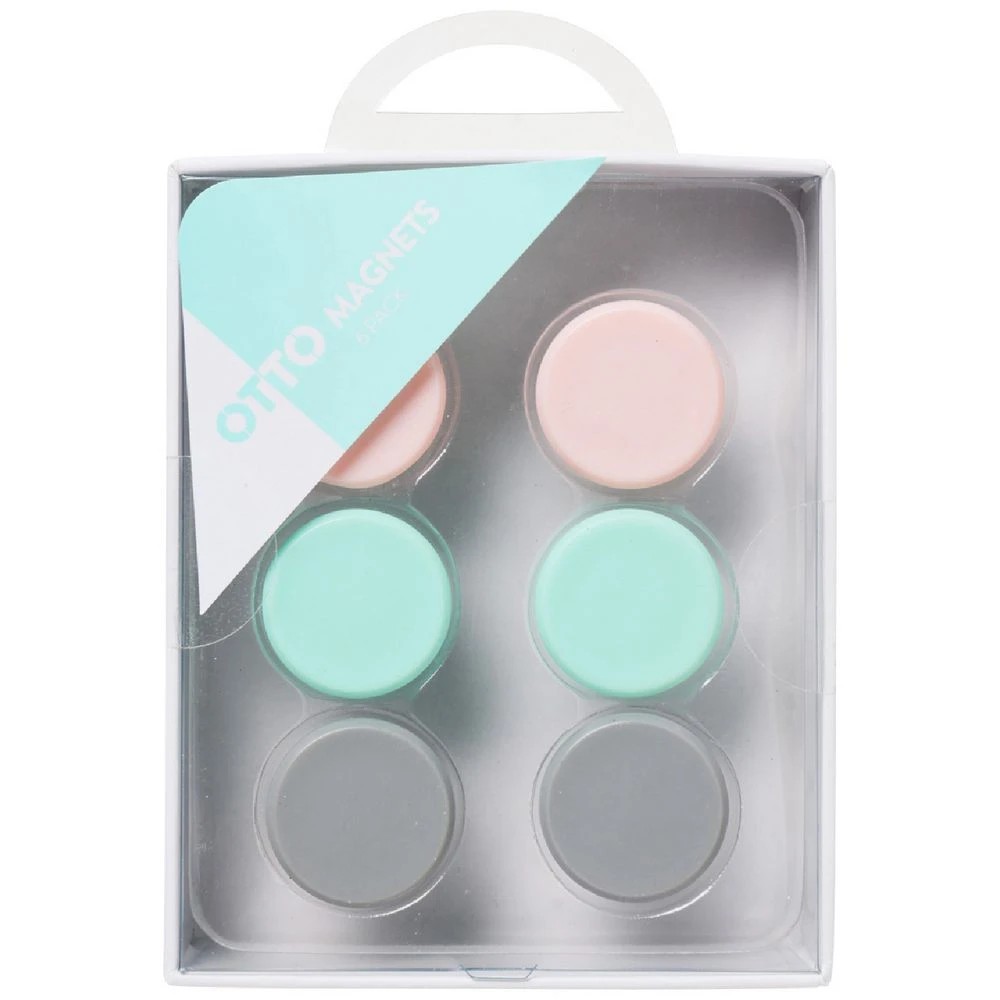 1 Otto Magnets 6 Pack Pastel, 1 of 1