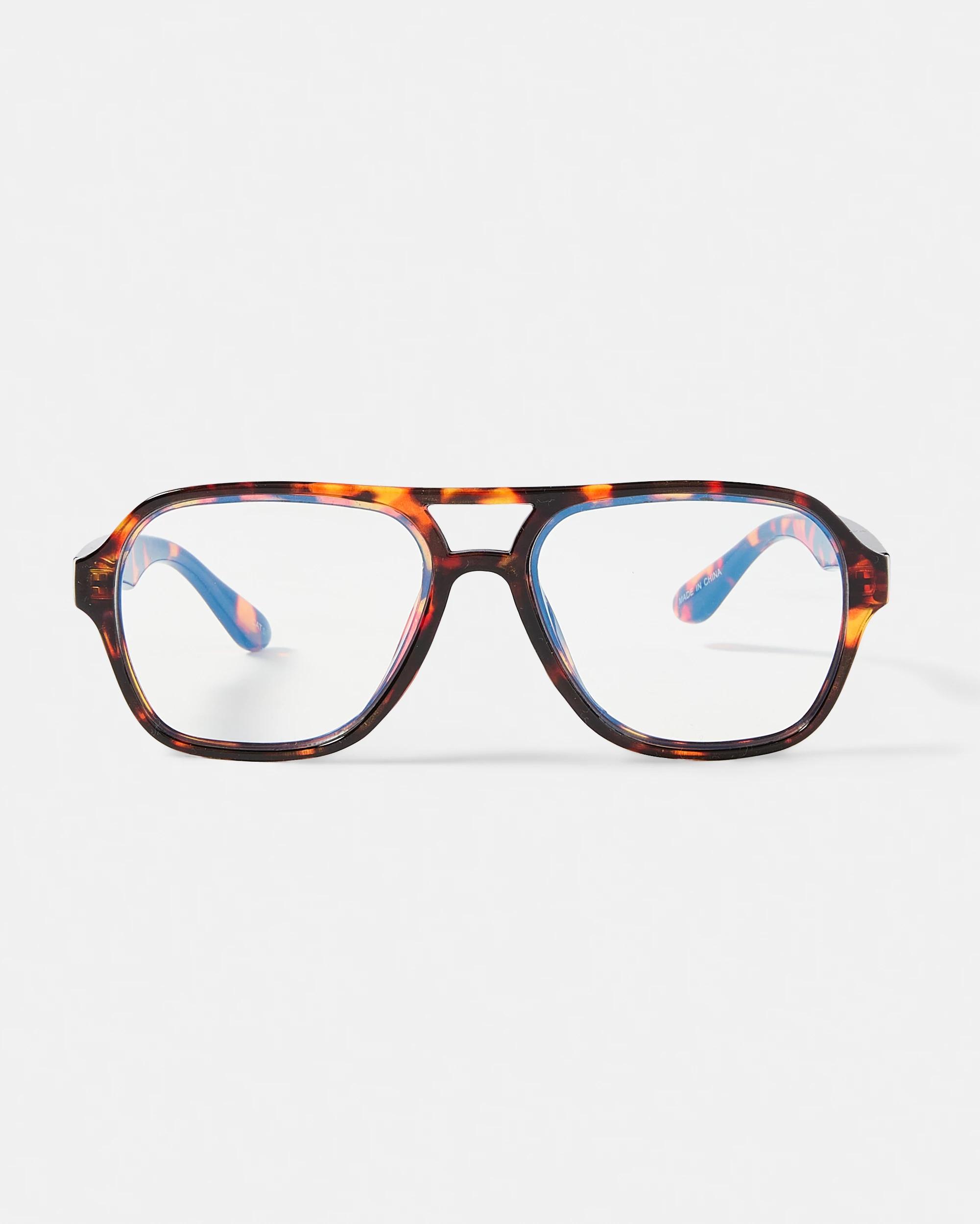1 Aviator Blue Light Glasses Tort, 1 of 5