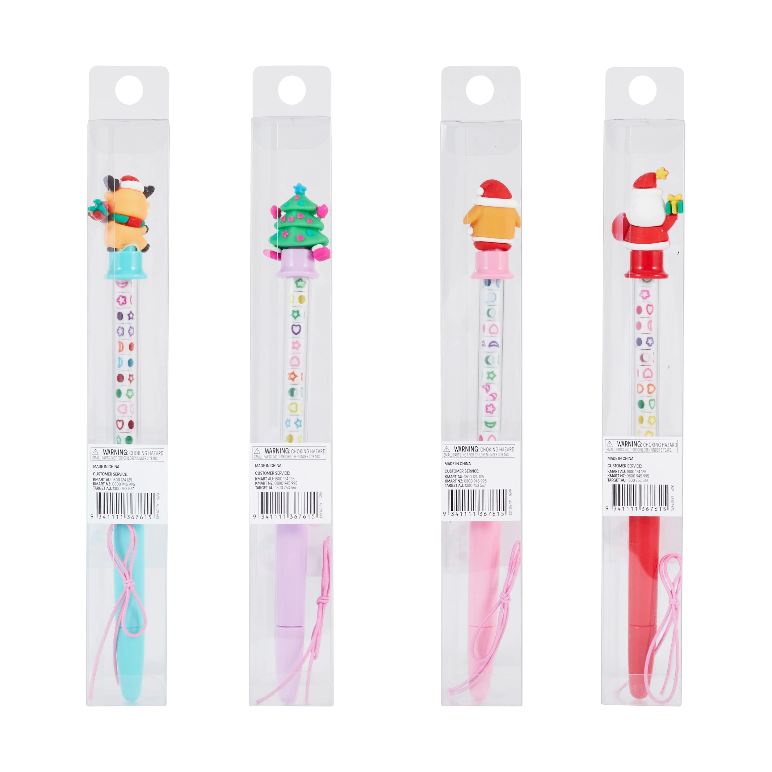 7 Christmas Novelty Pen - Assorted, 7 of 7