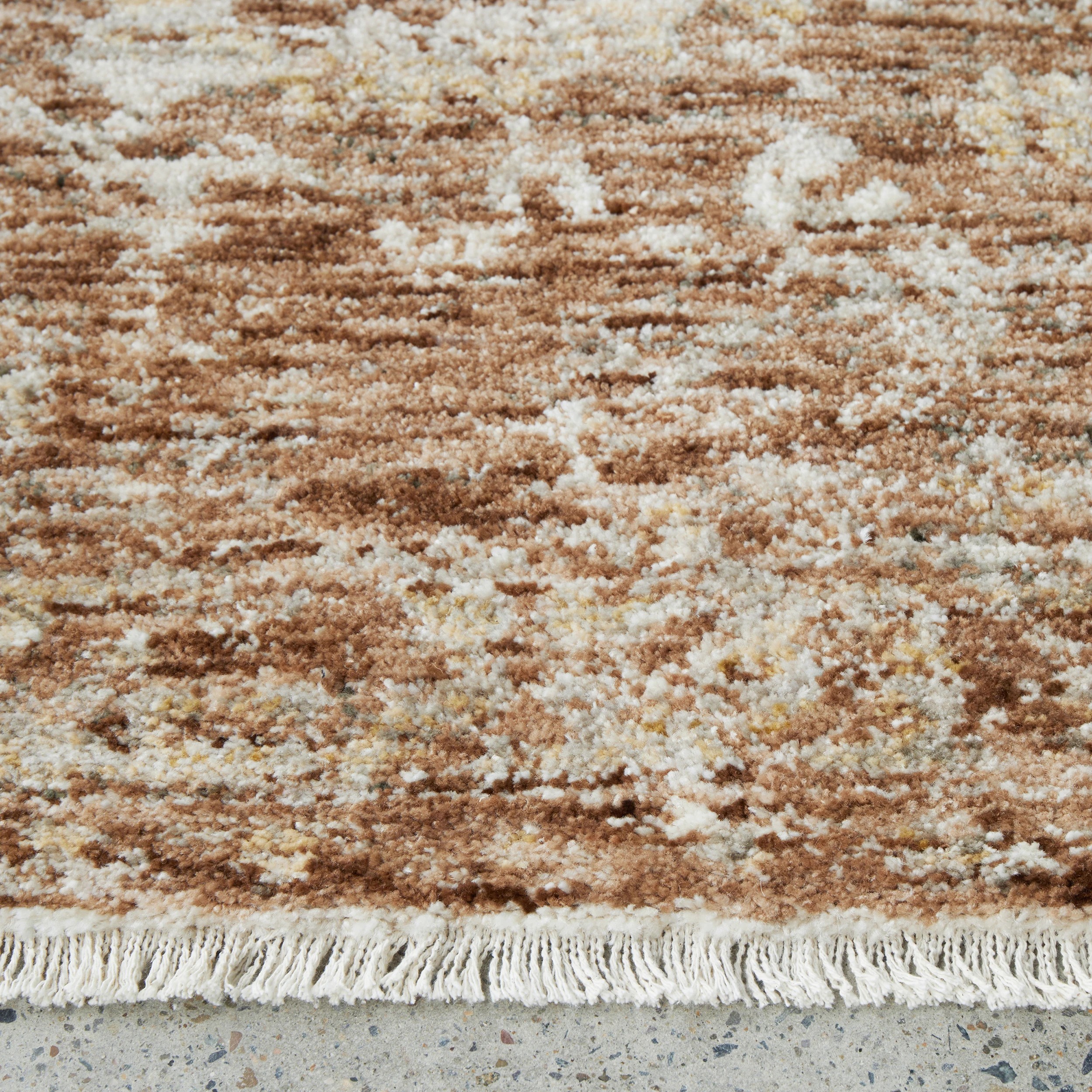 4 Common Ground Rugs Aegean Alvin 400x300cm - Extra Extra Large Bedroom Rug - Brown, 4 of 7