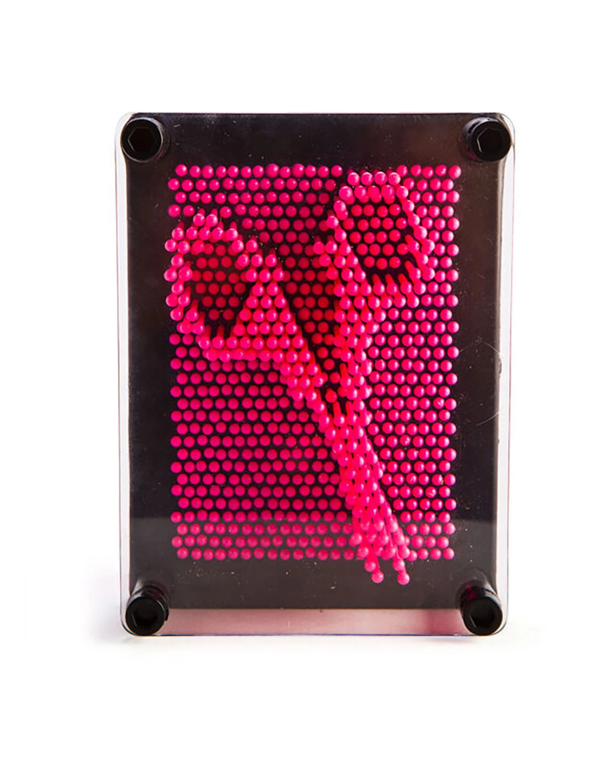 1 MDI Neon Push Pin Art Square Desk Decor 13x10cm - Pink, 1 of 5
