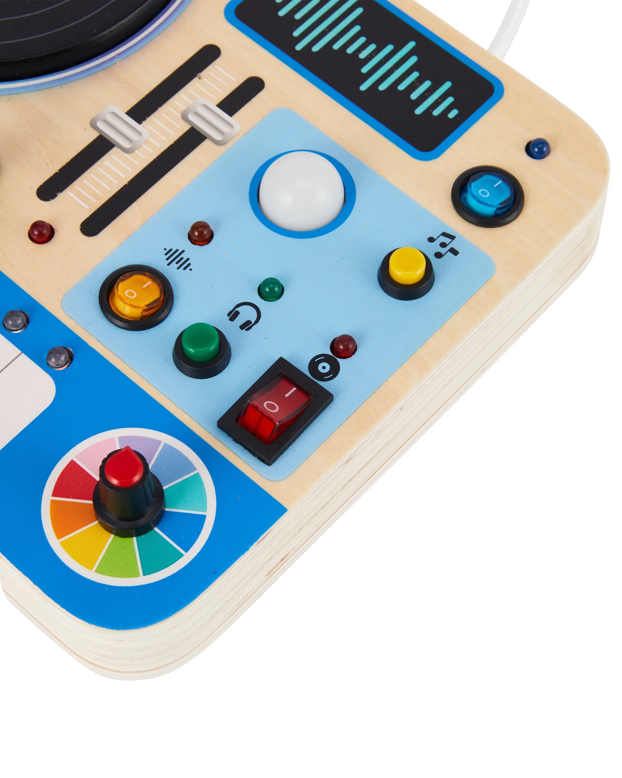 7 Wooden LED DJ Station, 7 of 10