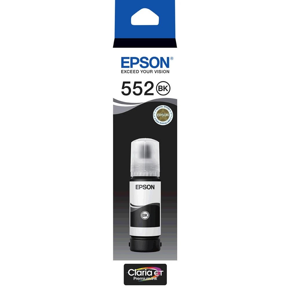 1 Epson Claria EcoTank T552 Ink Bottle Pigment Black, 1 of 2