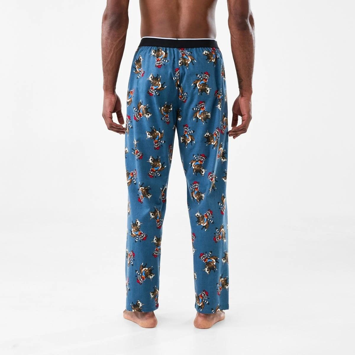 3 Printed Flannel Pants Yee Har, 3 of 5