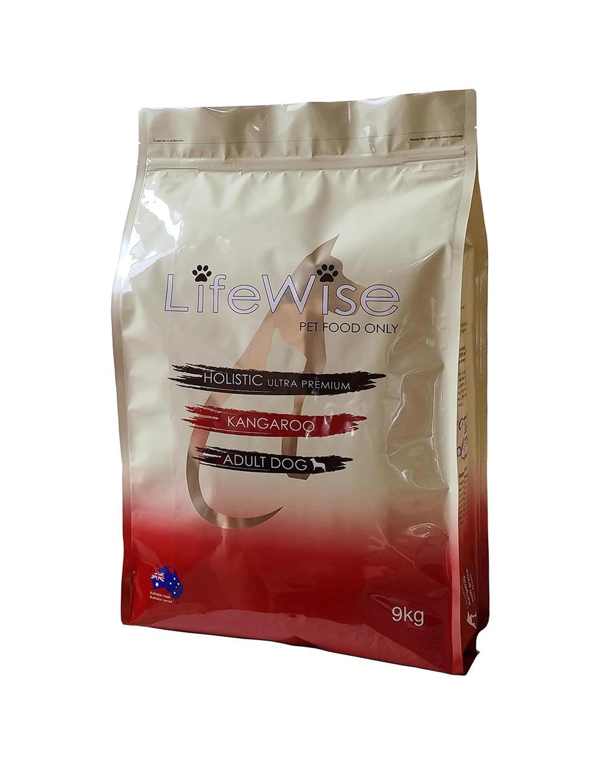 1 Lifewise Adult Dry Dog Food Wild Kangaroo w/ Lamb Rice & Vegetables 9kg, 1 of 2