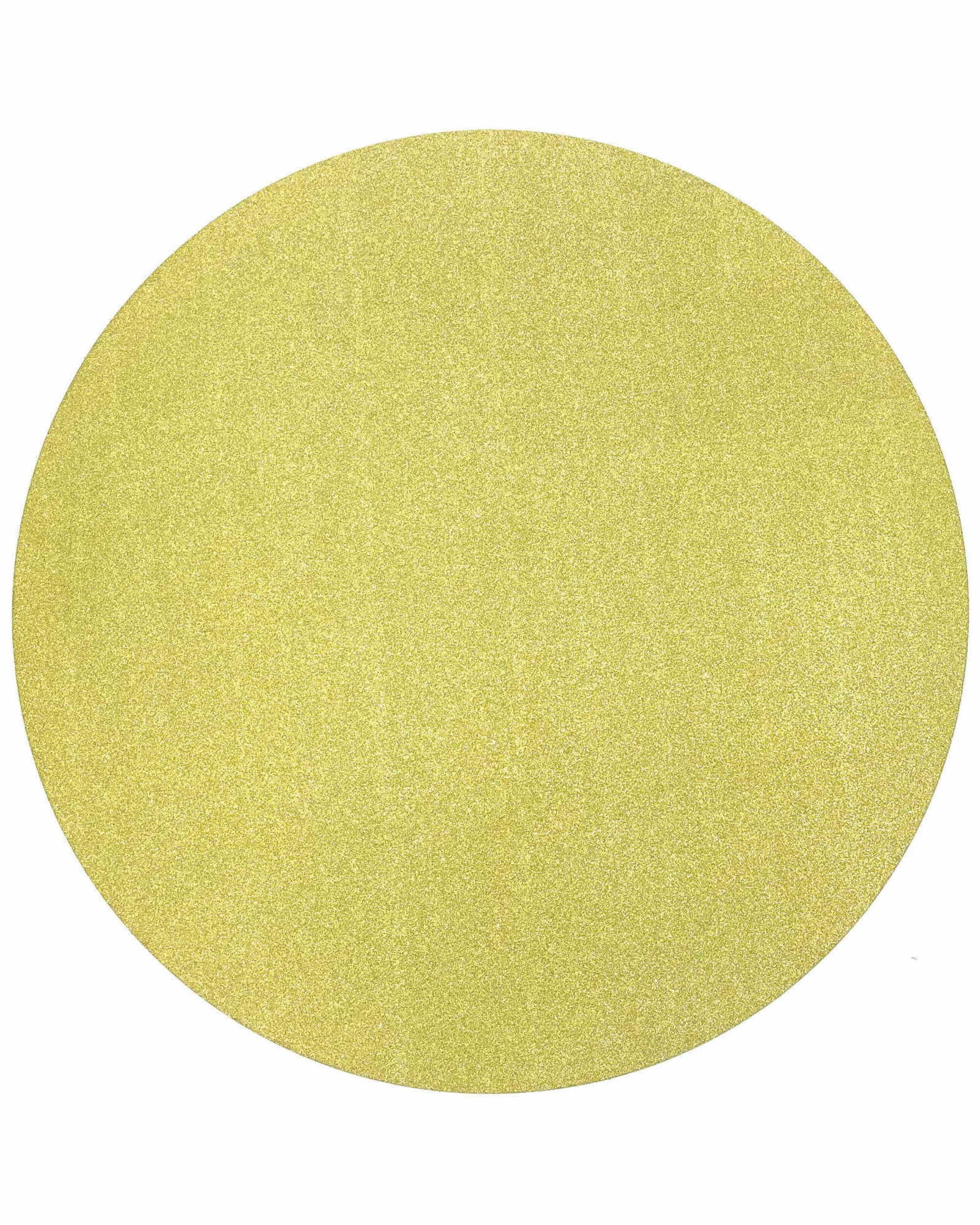 1 Artwrap Glitter Cardboard Placemats Pack of 4 - Gold, 1 of 1
