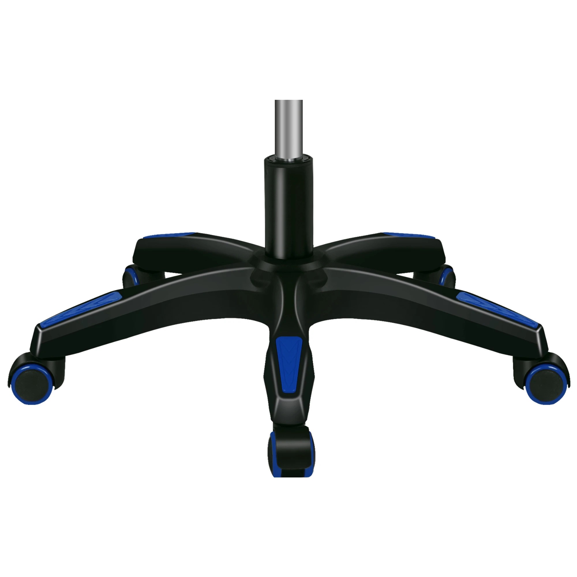 6 Alfordson Gaming Office Chair 12 RGB LED Massage Computer Seat Footrest - Blue, 6 of 10