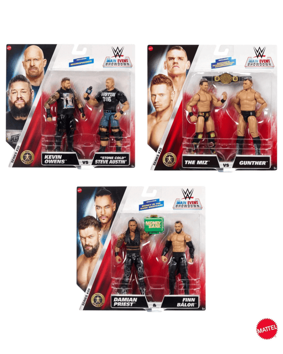 Mattel WWE Main Event Showdown 2-Pack - Assorted - Multi