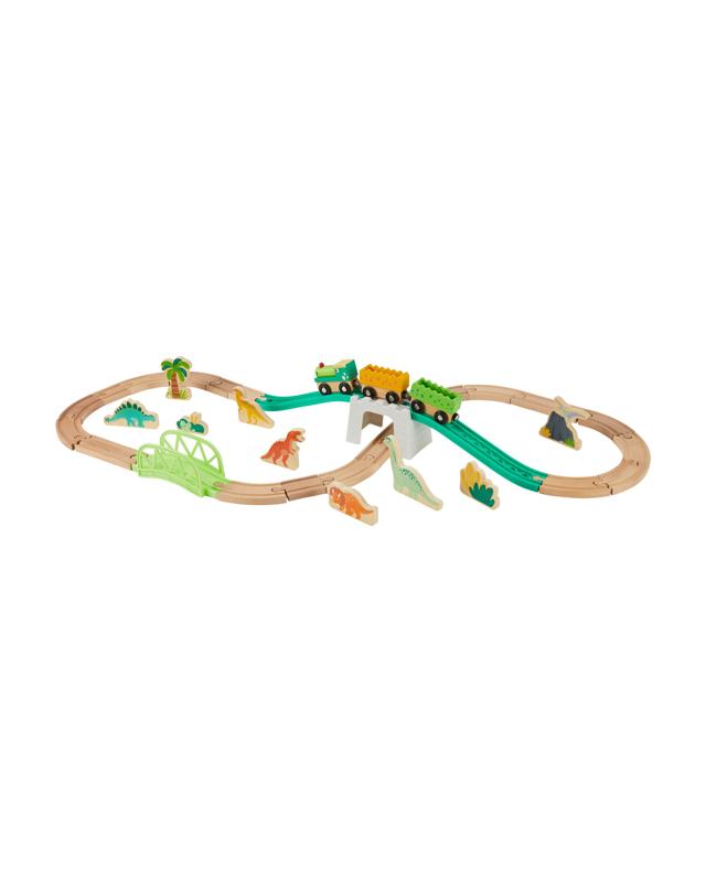 38 Piece Wooden Dino Train