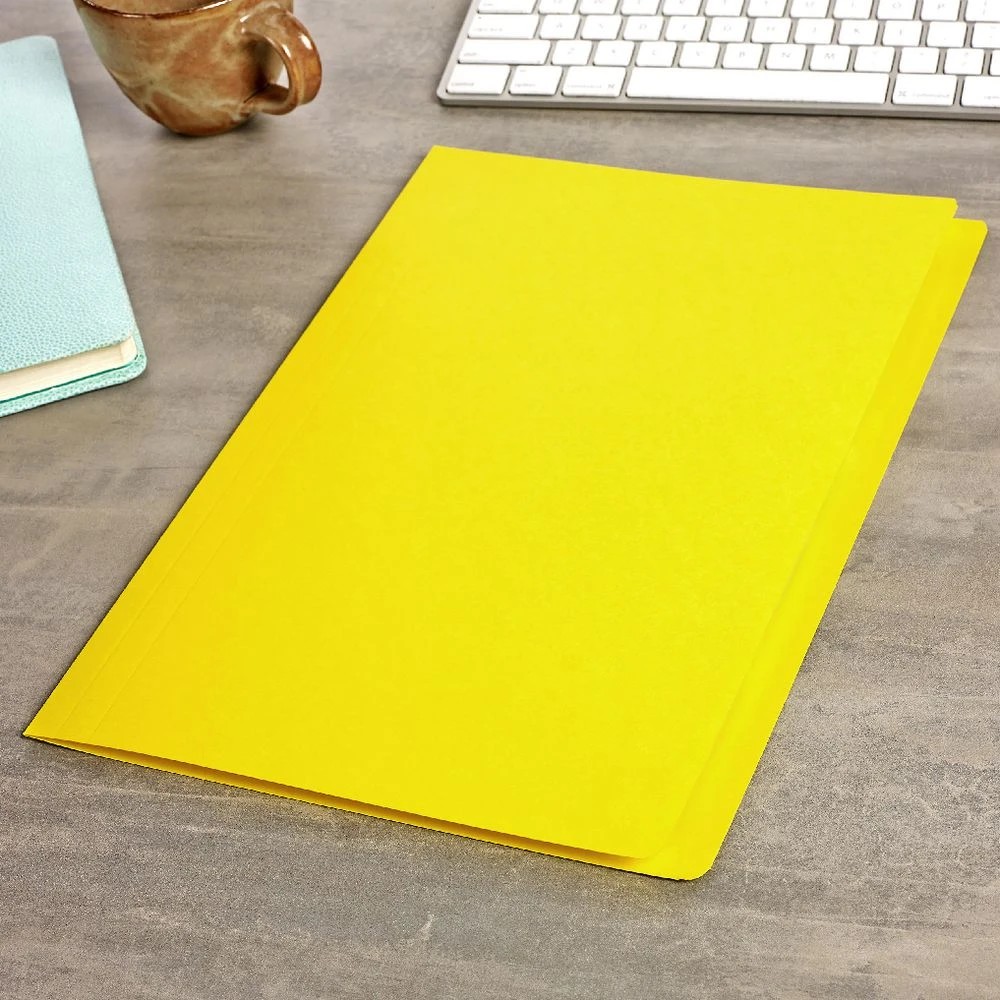 2 Avery A4 Manila Folder Yellow 100 Pack, 2 of 2