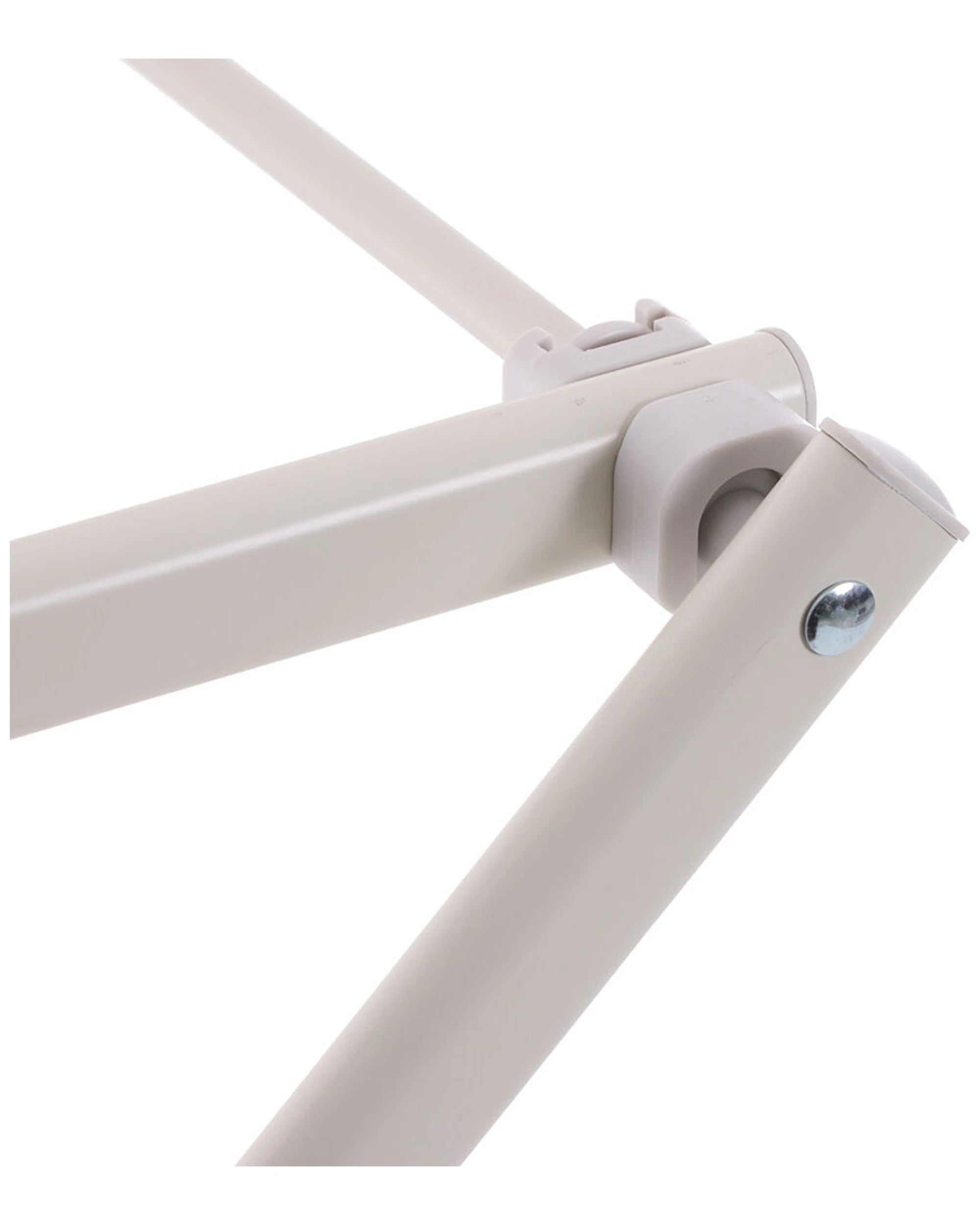 4 Hills 8M Concertina Flat Folded Compact Clothes Airer - Powdercoated Steel
 - plain, 4 of 9