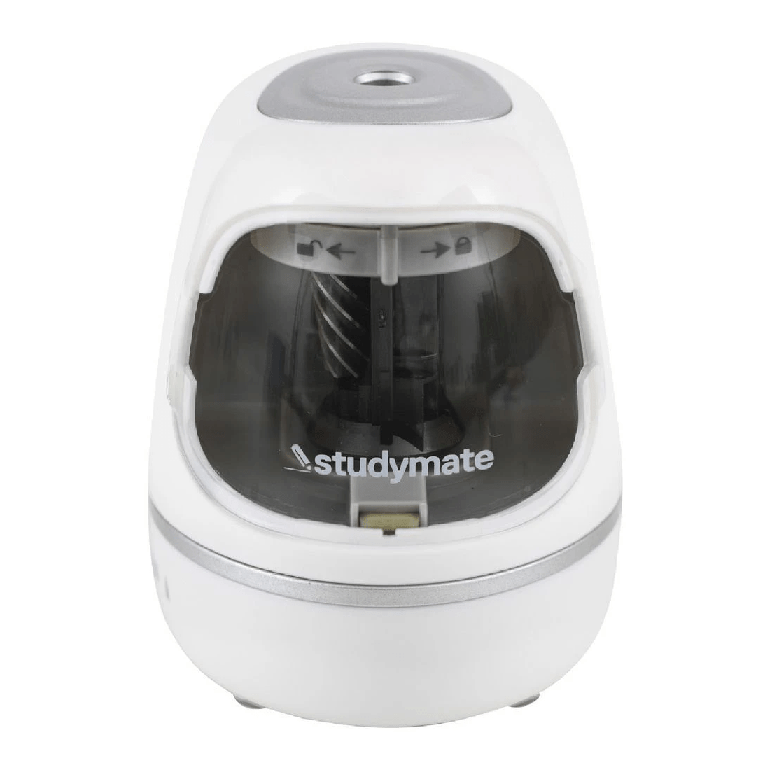 1 Studymate Electric Pencil Sharpener White, 1 of 4