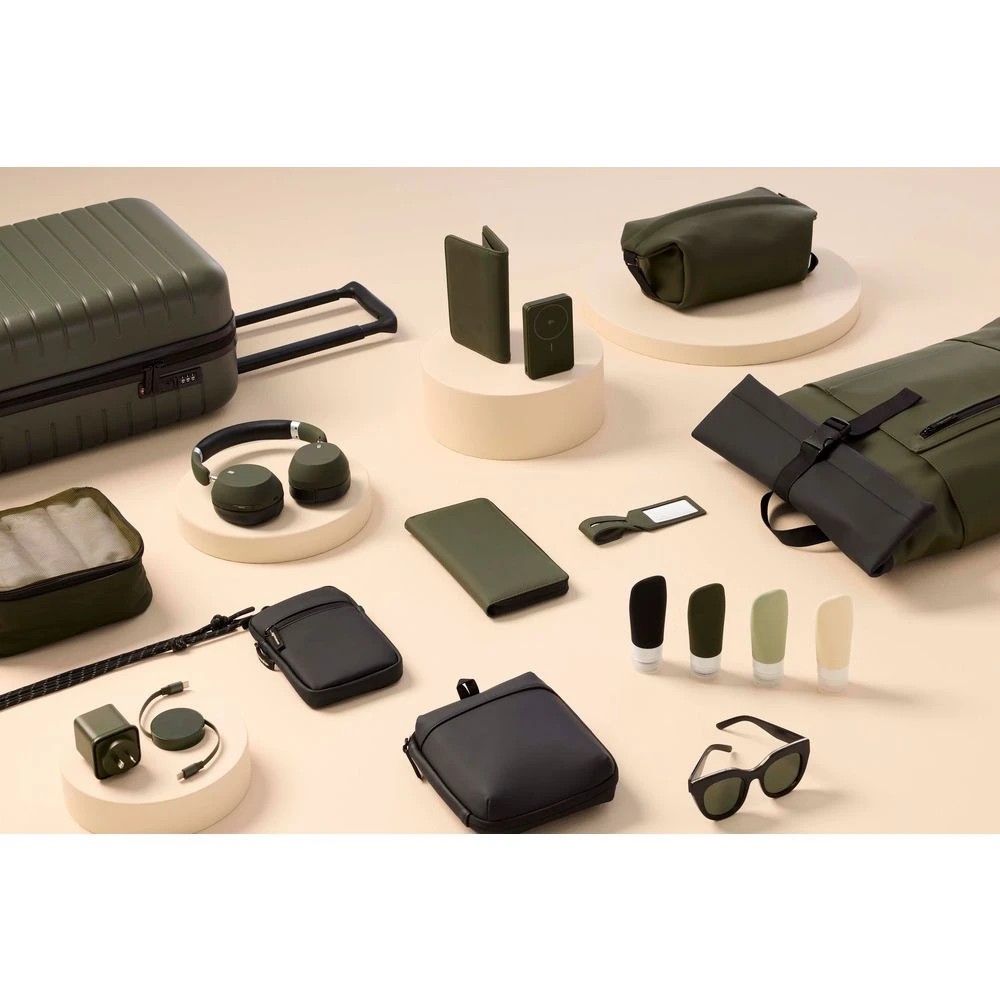 6 Otto On The Go Packing Cubes 6 Pack Green, 6 of 6