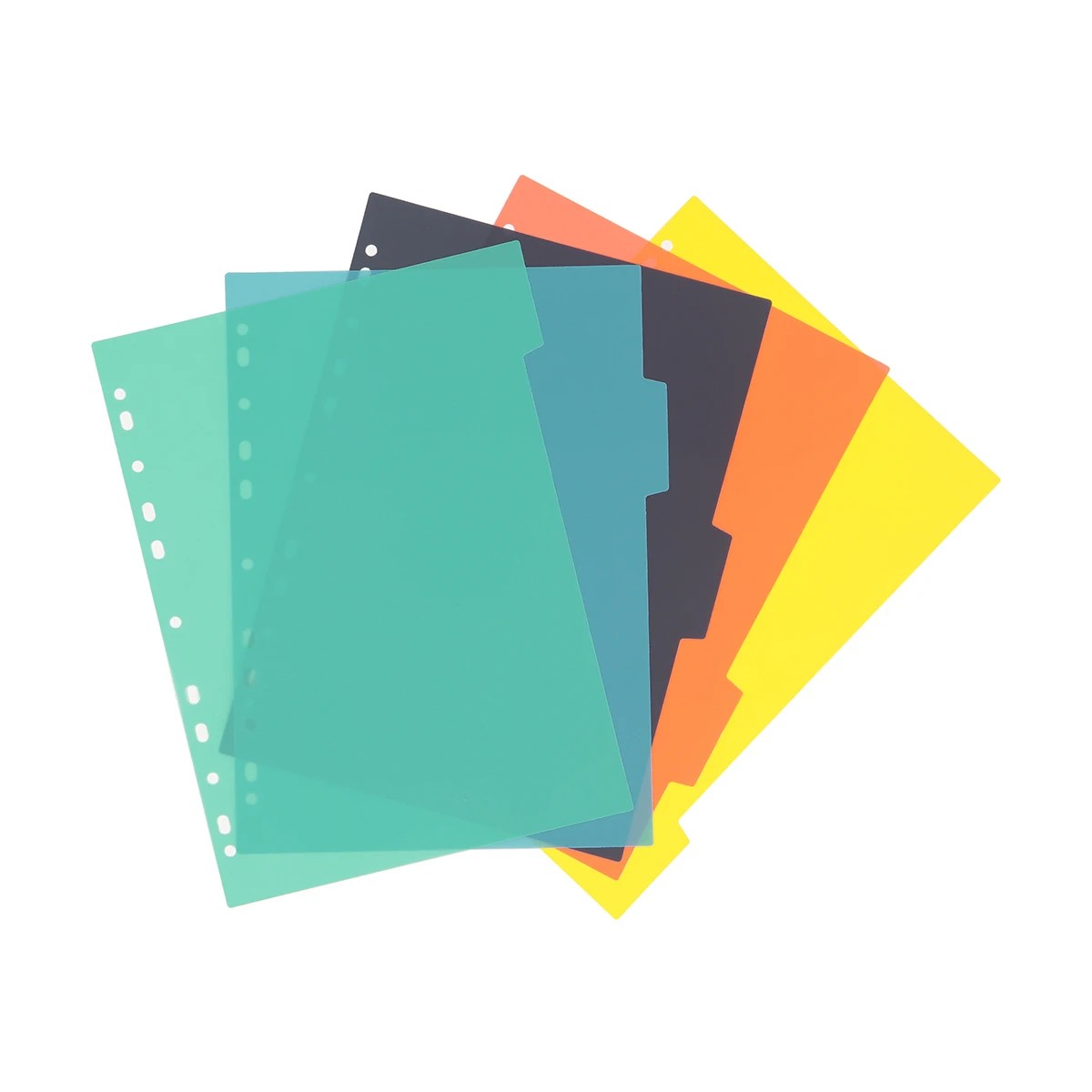 3 5 Tab Plastic Dividers, 3 of 5