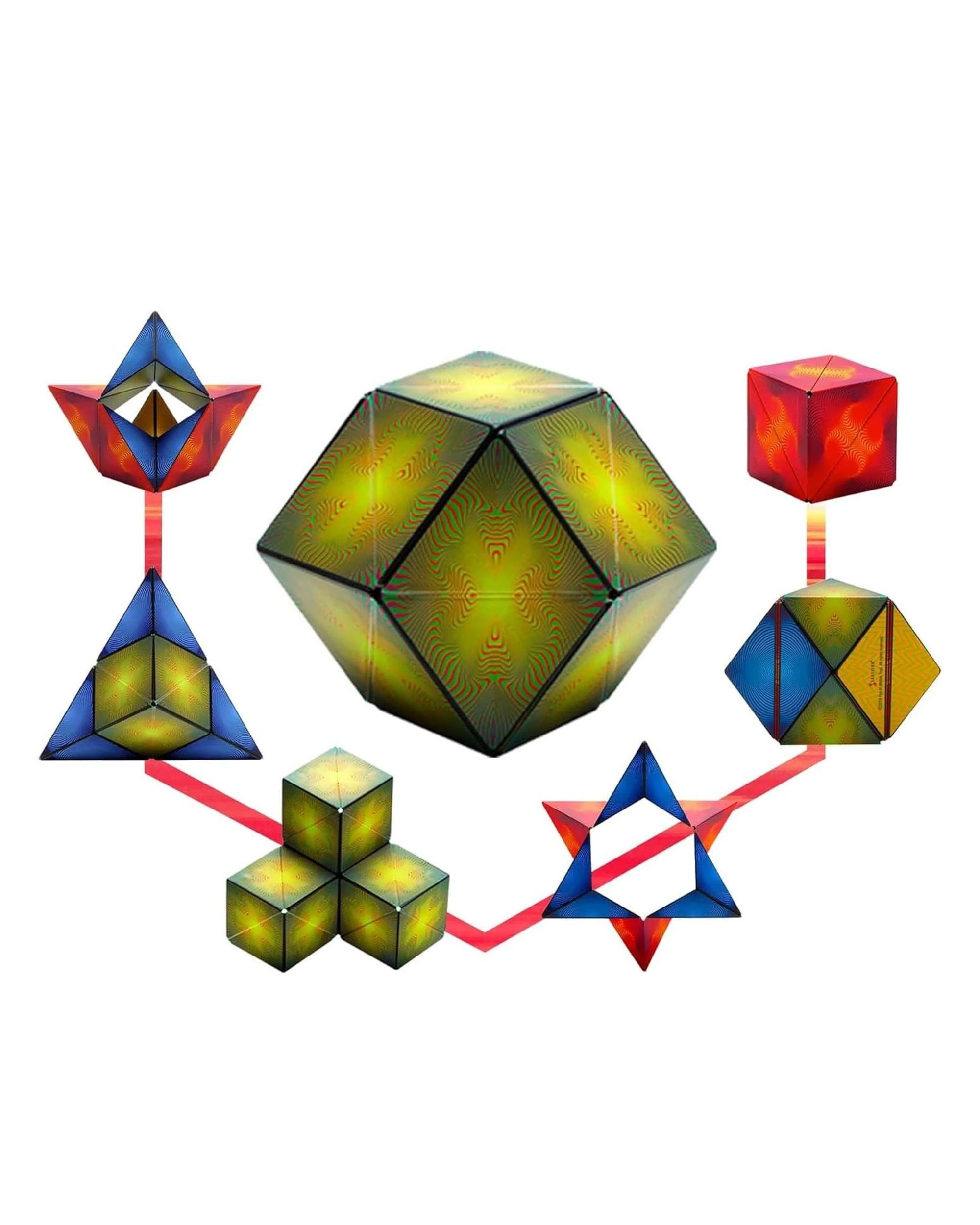 2 Shashibo Shape Shifting Box Matte Optical Illusion Magnetic Puzzle Cube, 2 of 2