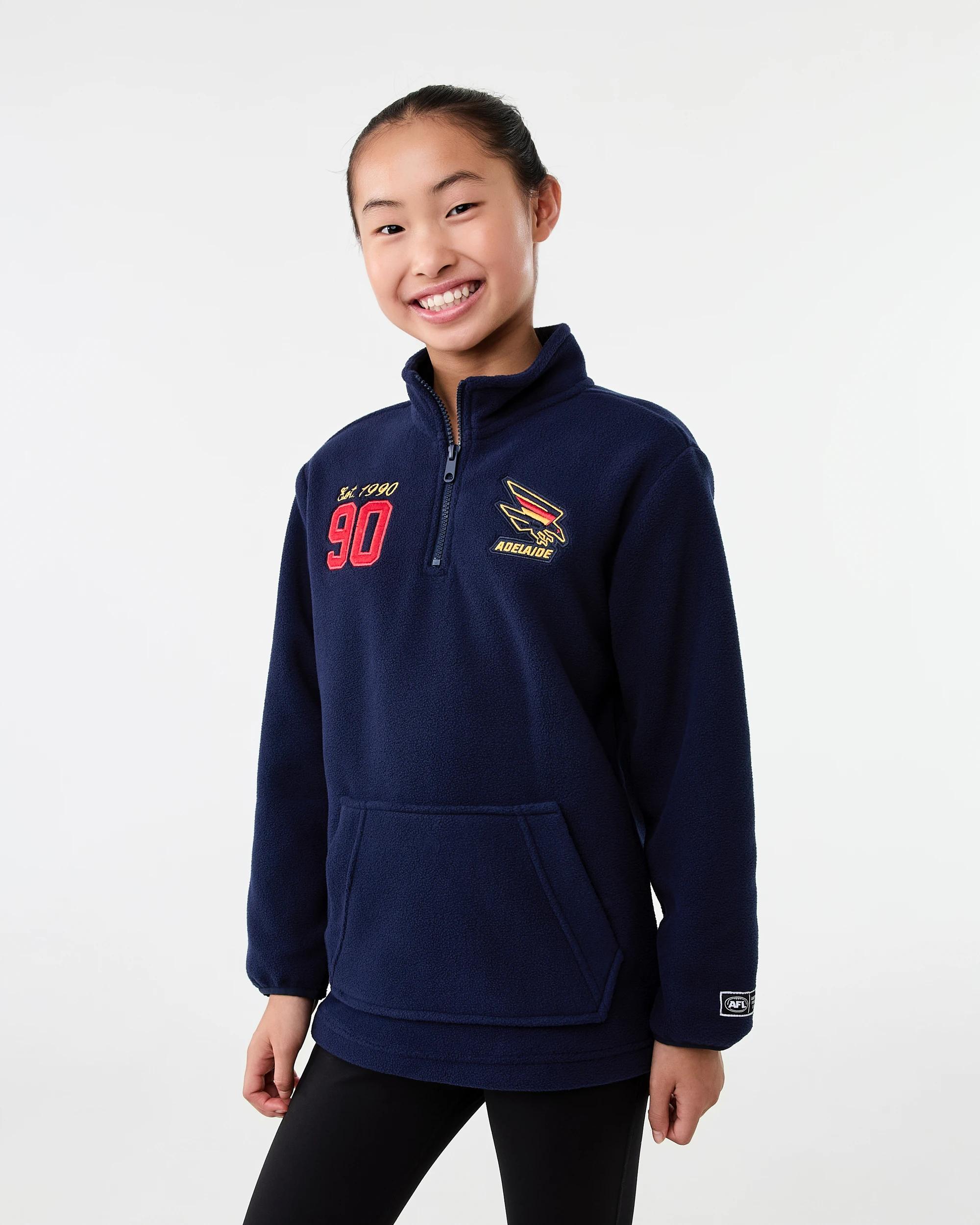 2 Official AFL Kids Polar Fleece Jacket Adelaide, 2 of 10
