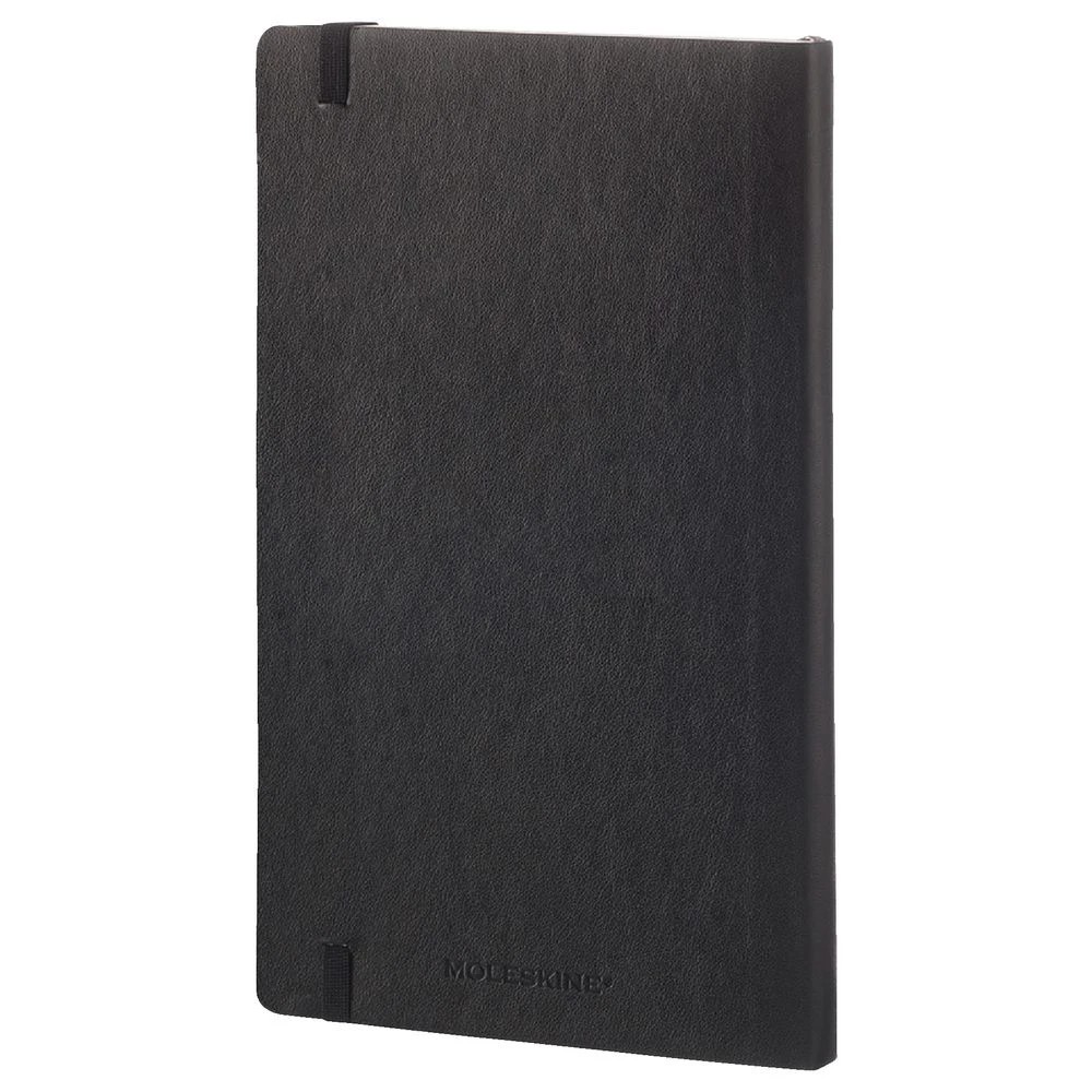 6 Moleskine Soft Cover Large Notebook Dot Grid Black, 6 of 6
