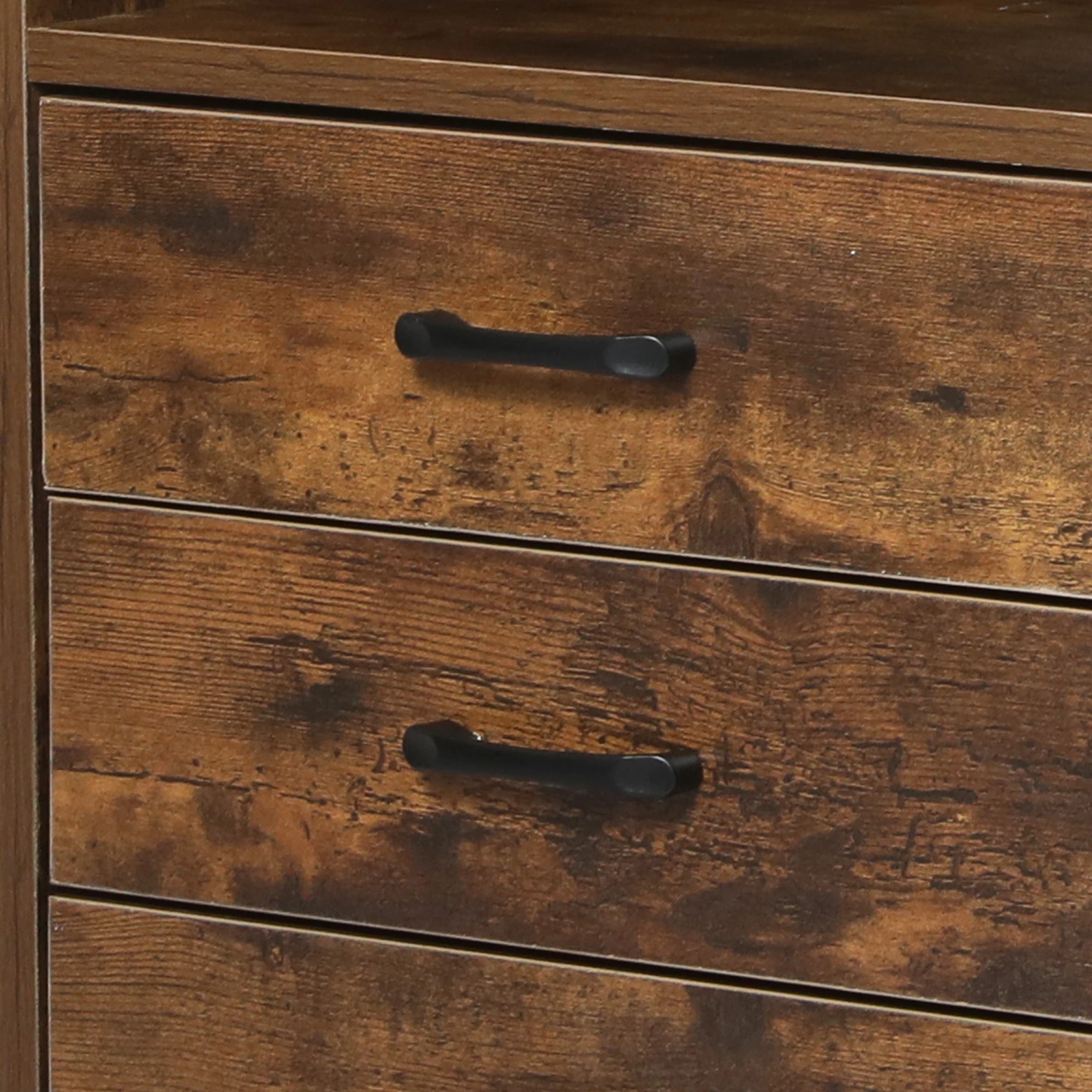 4 Levede Bedside Table With Charging Station Oak, 4 of 6