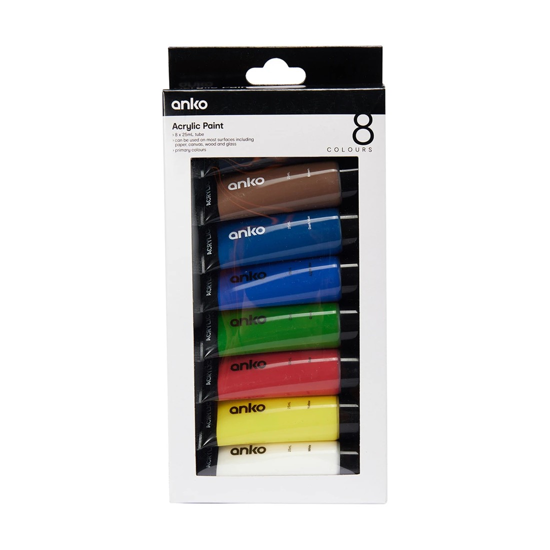 1 8 Pack Acrylic Paint Tubes, 1 of 8