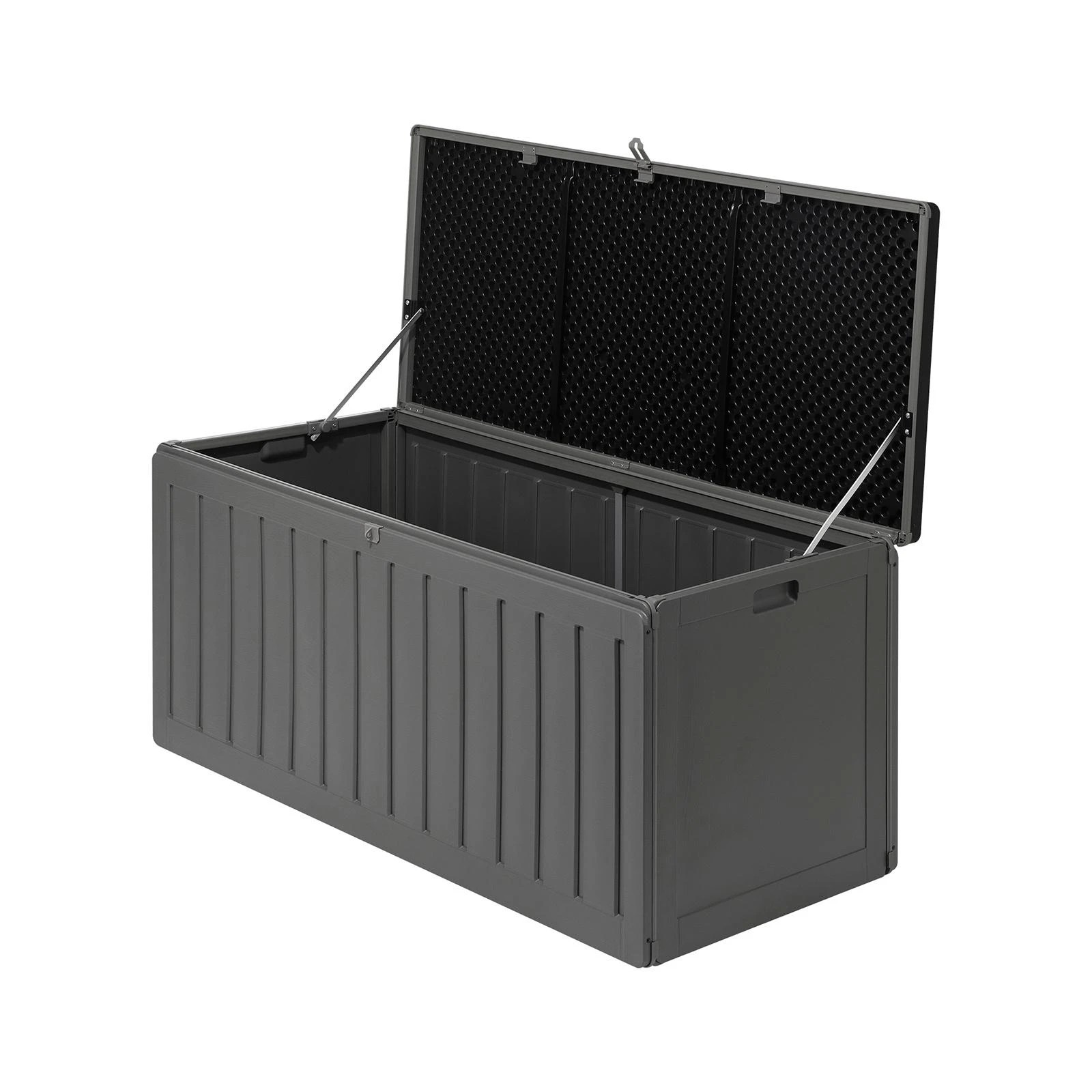 7 Livsip Outdoor Storage Box Bench 490L Cabinet Container Garden Deck Tool - Multi, 7 of 8