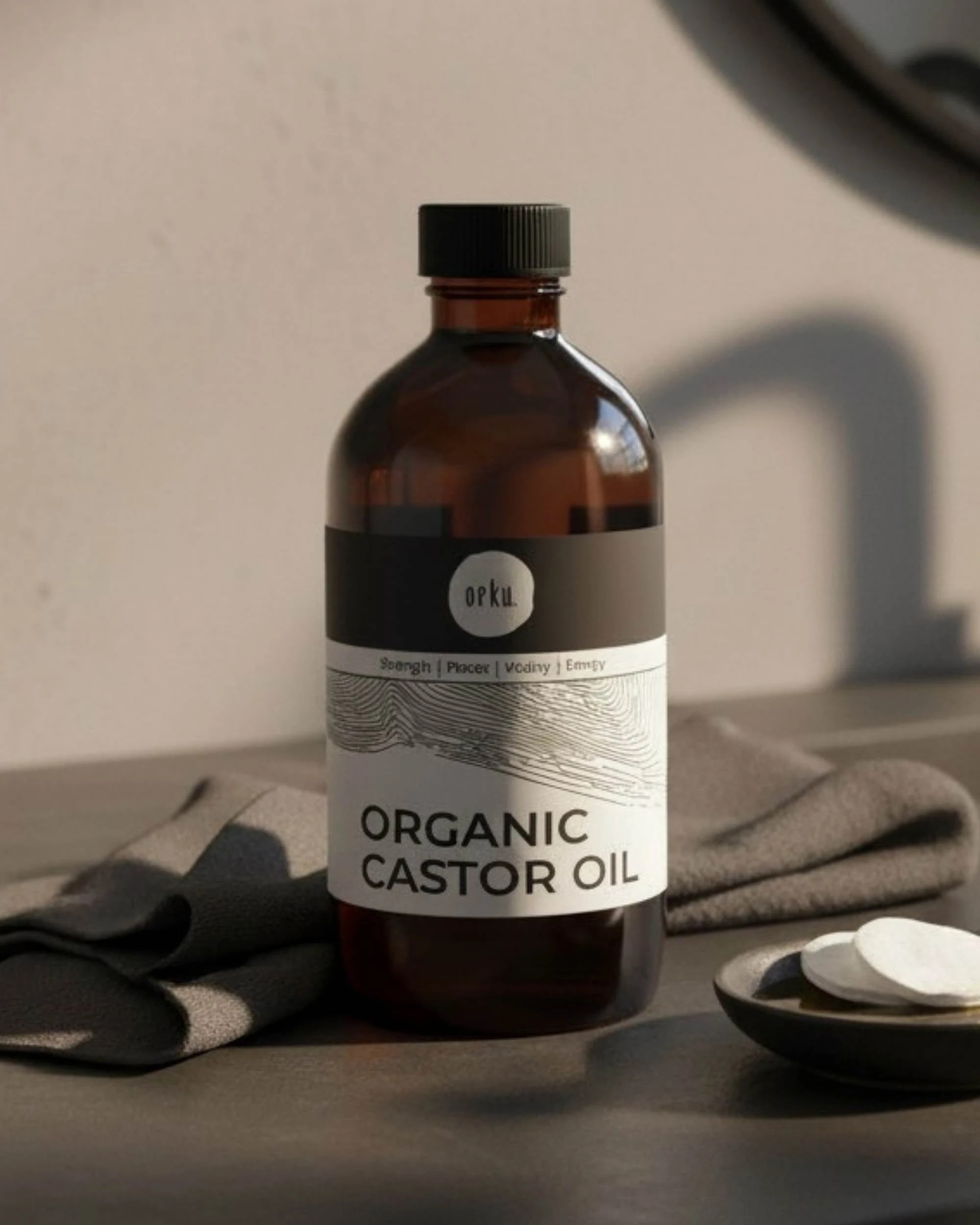3 Orku 250ml Organic Castor Oil - Hexane Free Cold Pressed, 3 of 3
