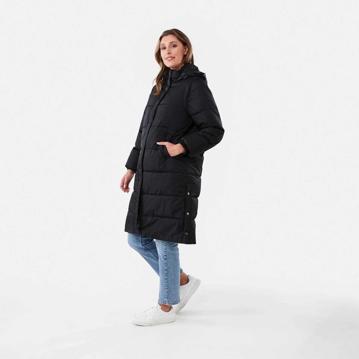 3 Hybrid Puffer Jacket Black, 3 of 8