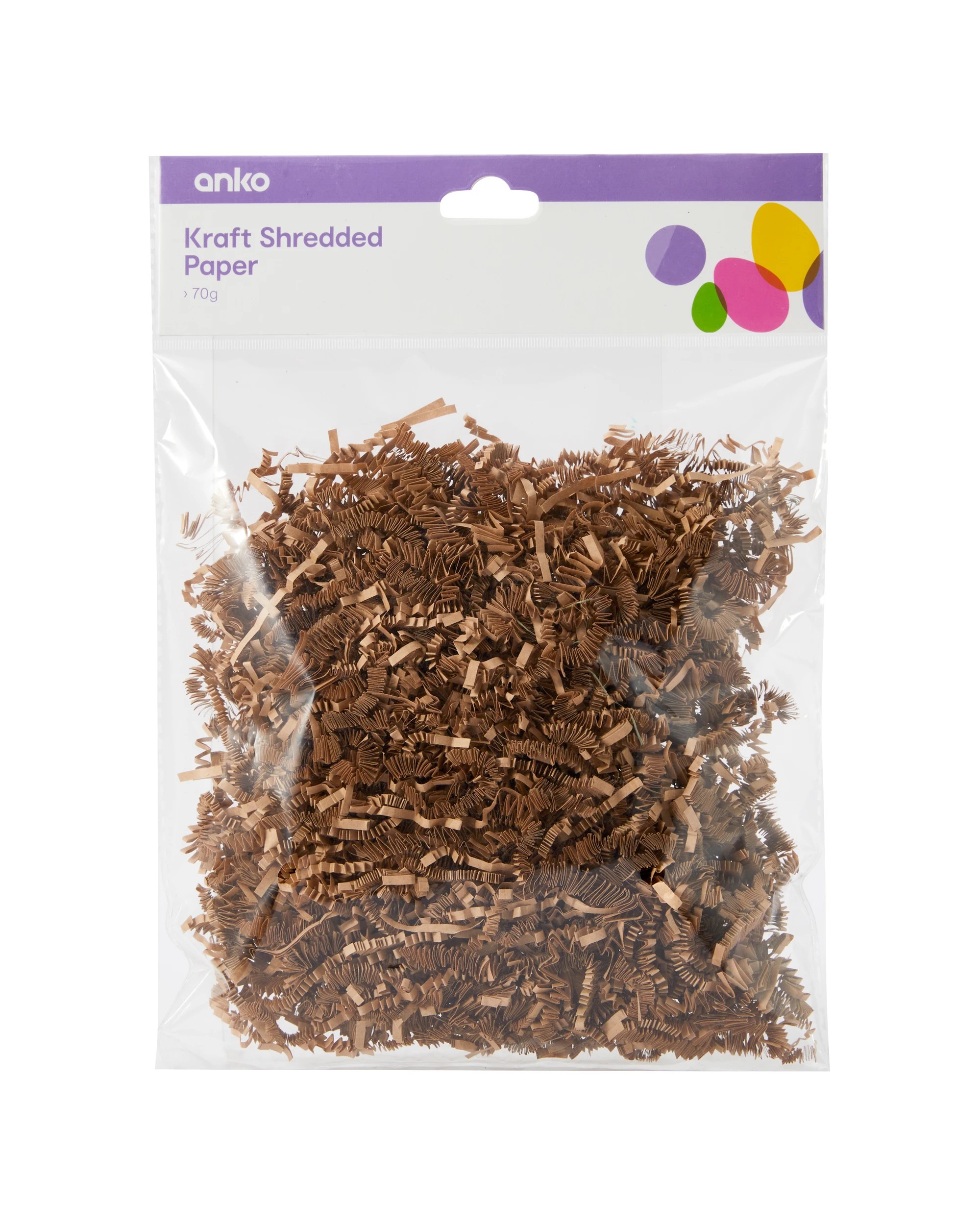 1 Kraft Shredded Paper - Brown, 1 of 3