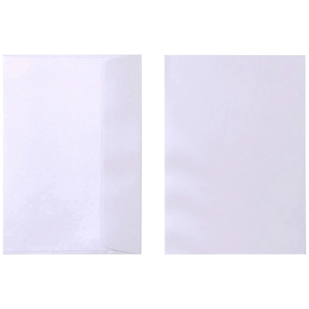 1 Quill Metallique C5 Envelopes Moonstone 10 Pack, 1 of 2