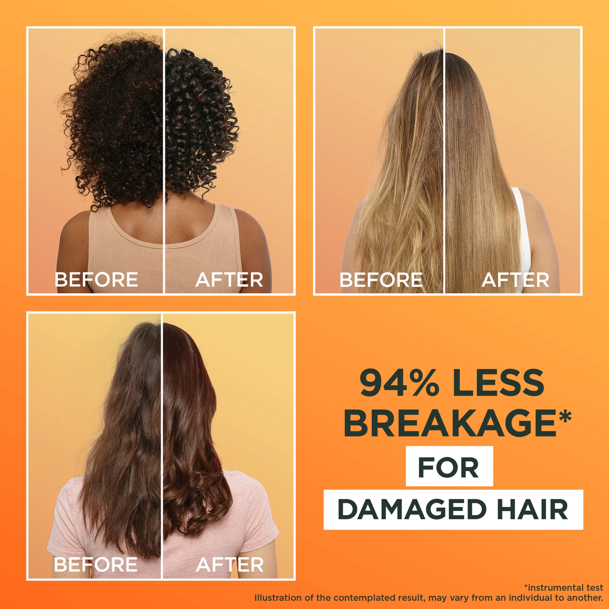 6 Garnier Fructis Repairing Papaya Hair Food 390ml, 6 of 8