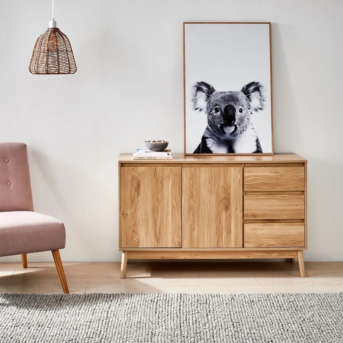 4 Thorne Buffet Unit with Adjustable Shelves, 4 of 9