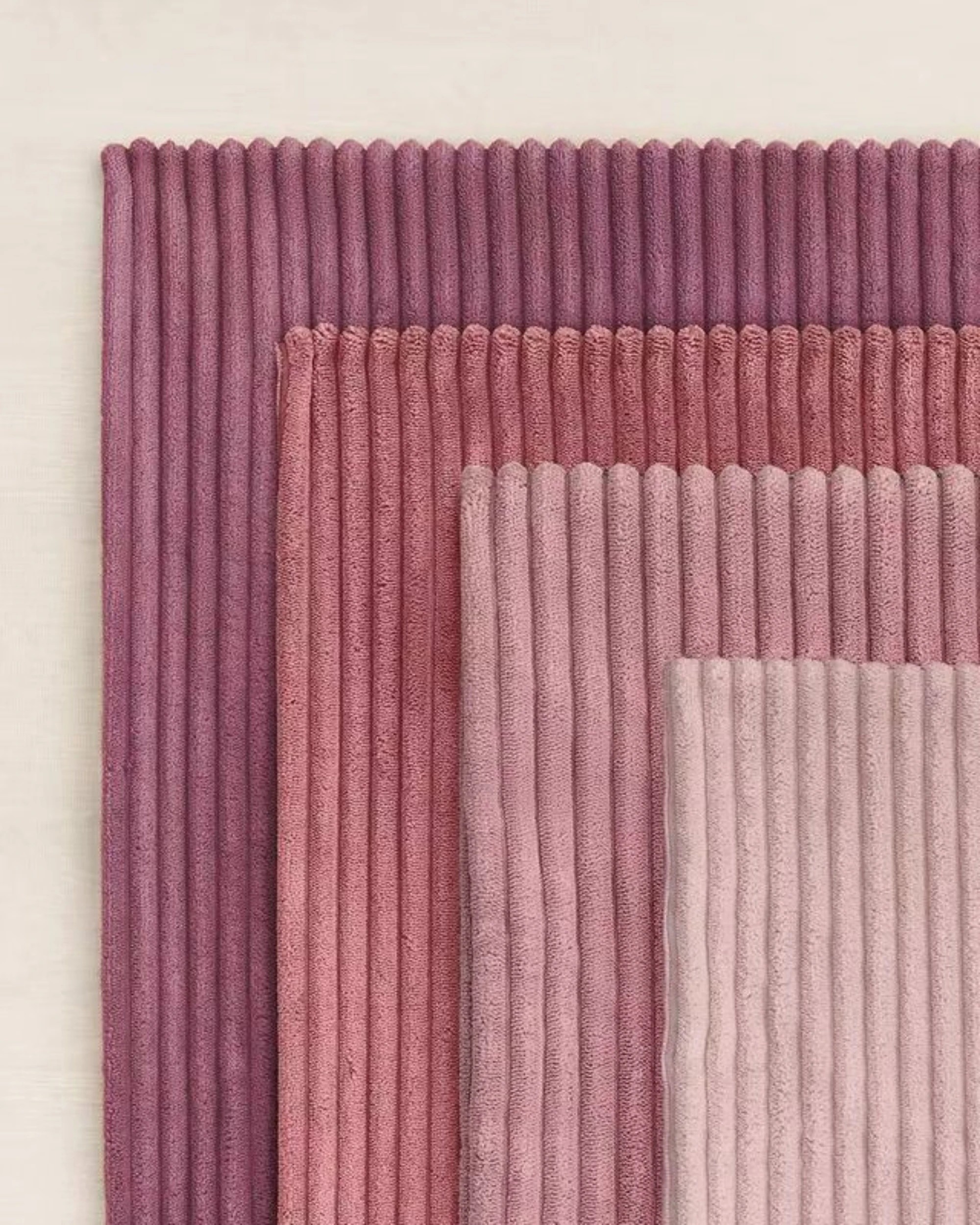 5 Gioia Casa 4-Pack Corduroy Velvet Cushion Covers 45x45cm - Pink, 5 of 6