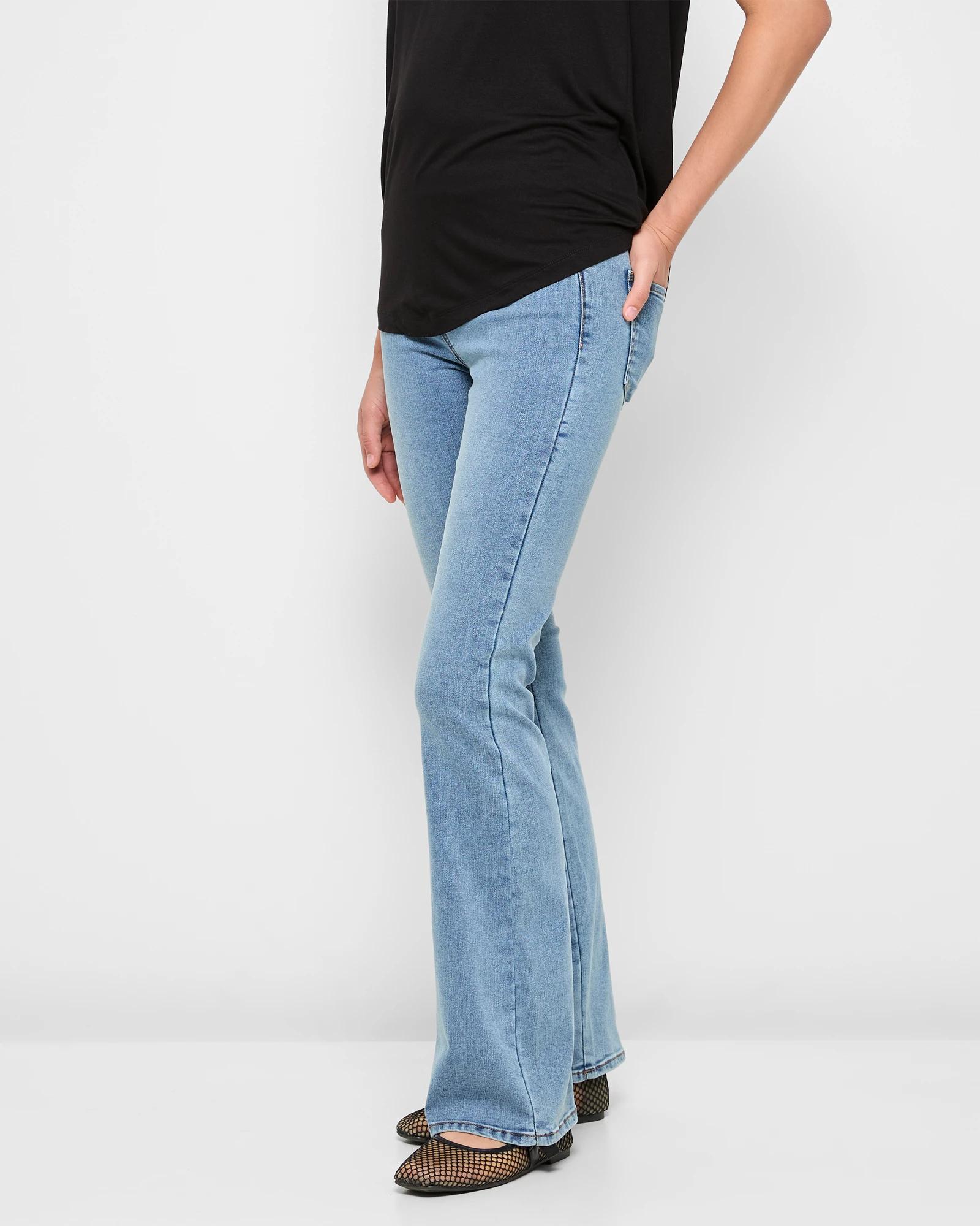 3 Target High Rise Full Length Flare Denim Jeggings - Lindsey VINTAGE FADE, 3 of 5