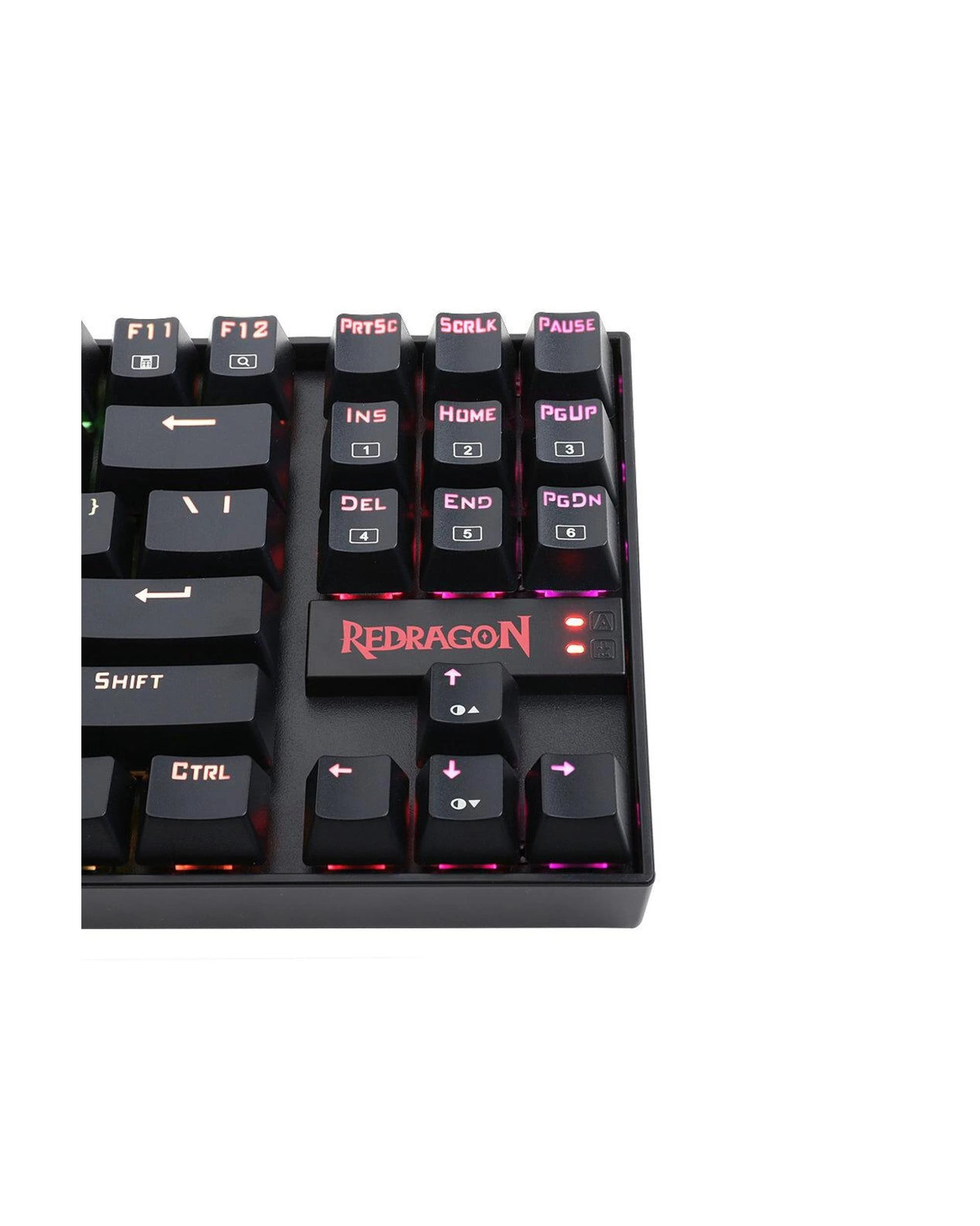 7 Redragon K552RGB2 Kumara Black 80% Wired Mechanical Keyboard, 7 of 8
