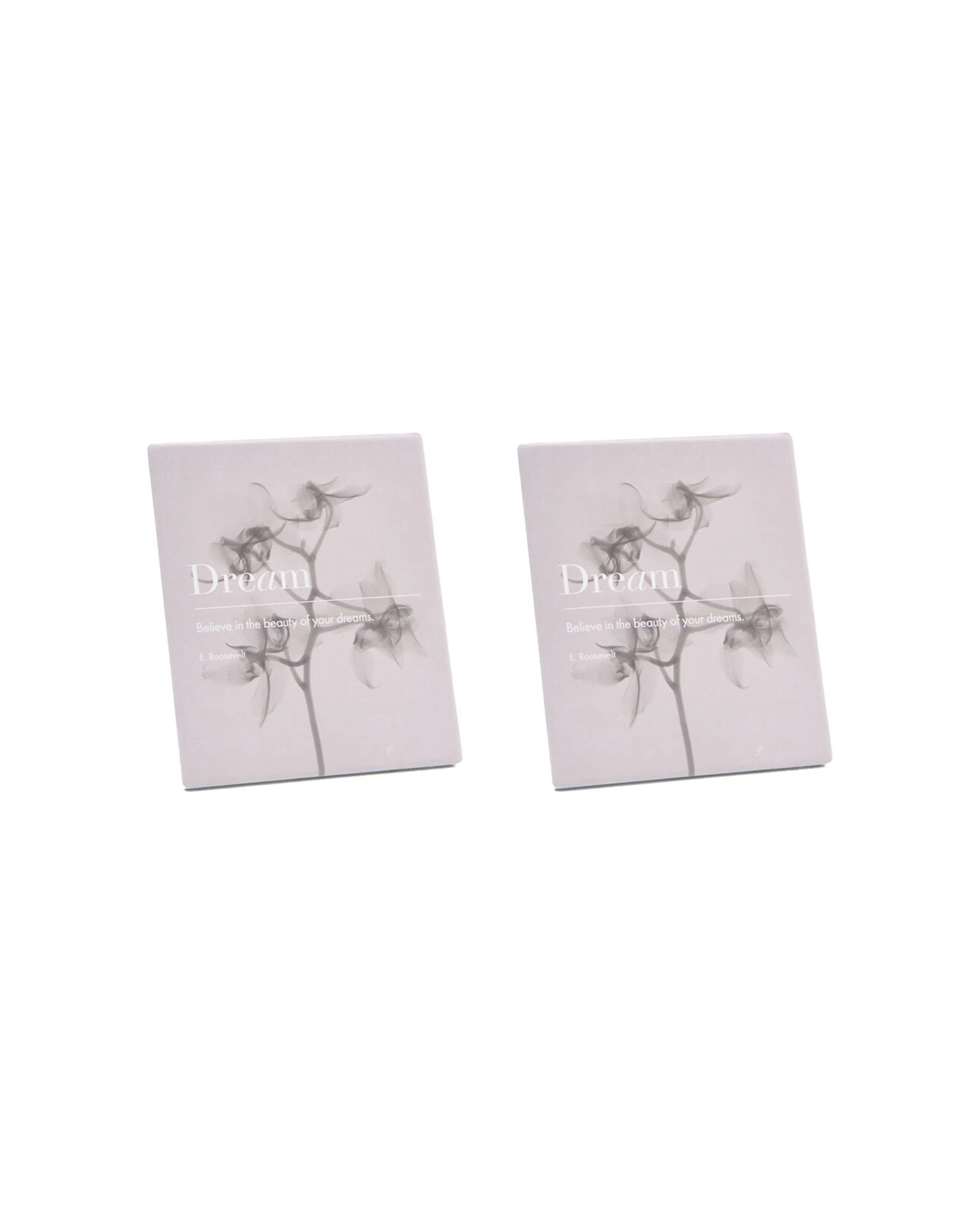 Bramble Bay 2PK Inspirational Home Decor Plaque Dream Roosevelt Quote ...
