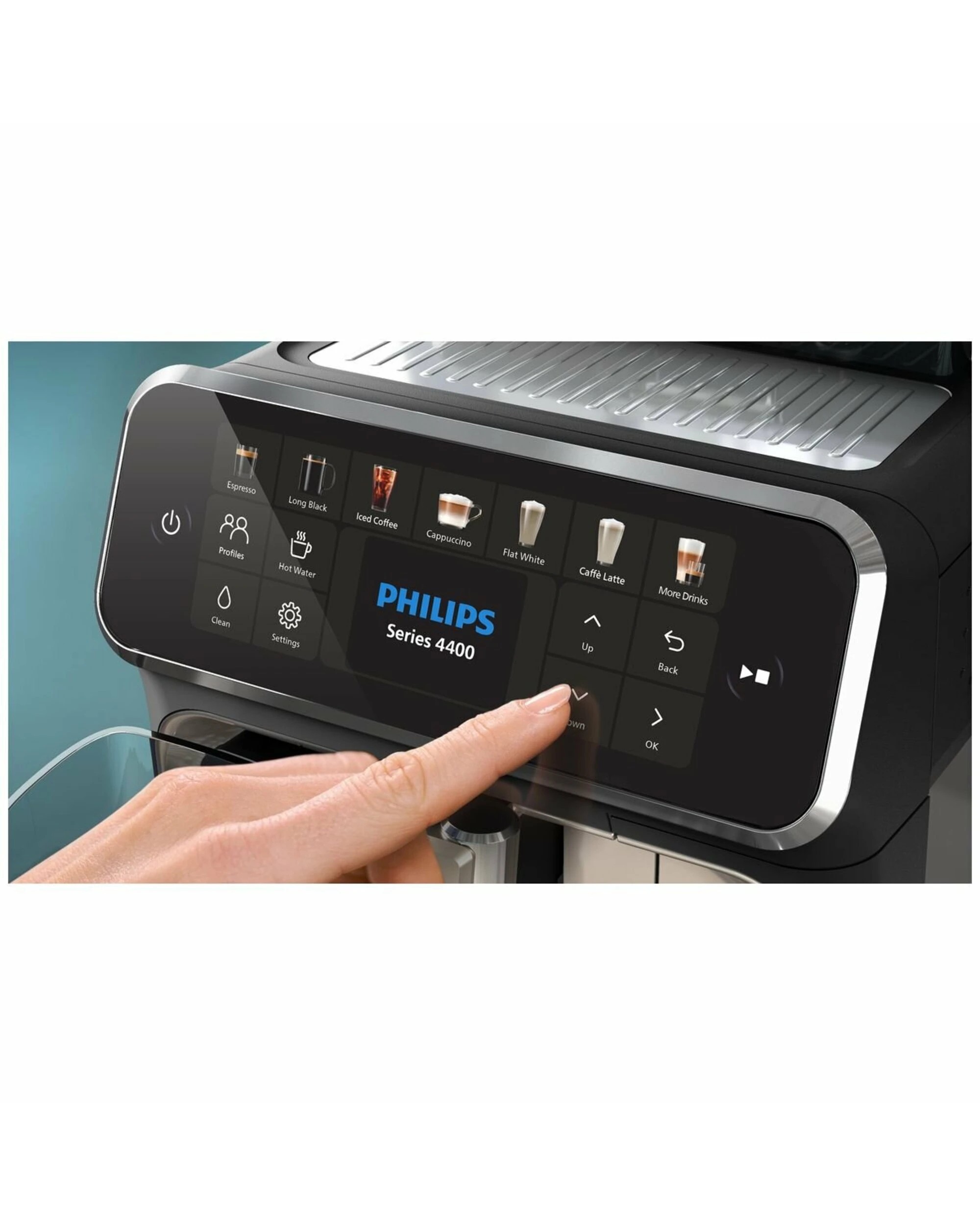 4 Philips 4400 Series LatteGo Fully Auto Espresso Machine, 4 of 5