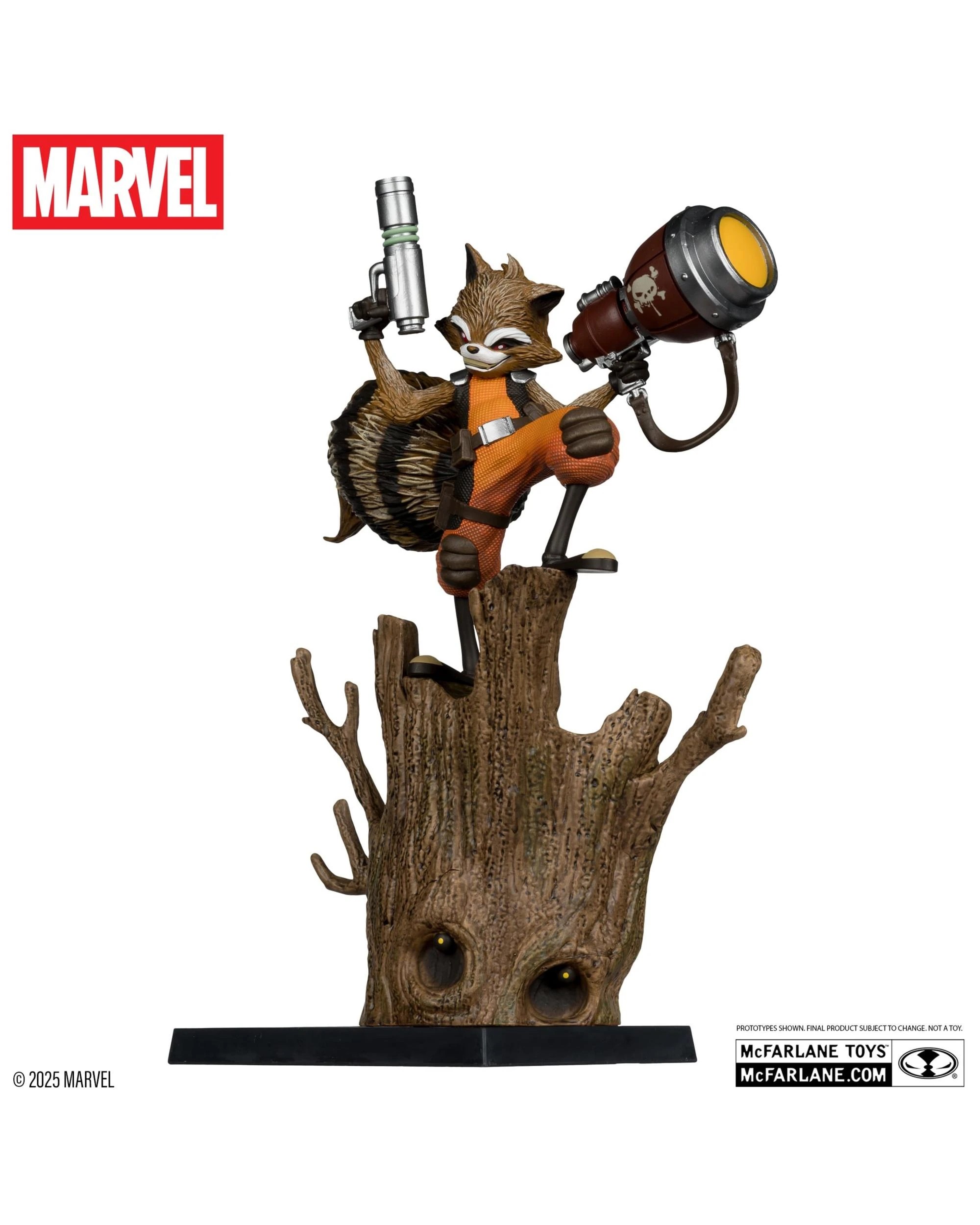 5 Marvel Rocket Raccoon #1 Chasing Tale 1:6 Scale Figure, 5 of 10