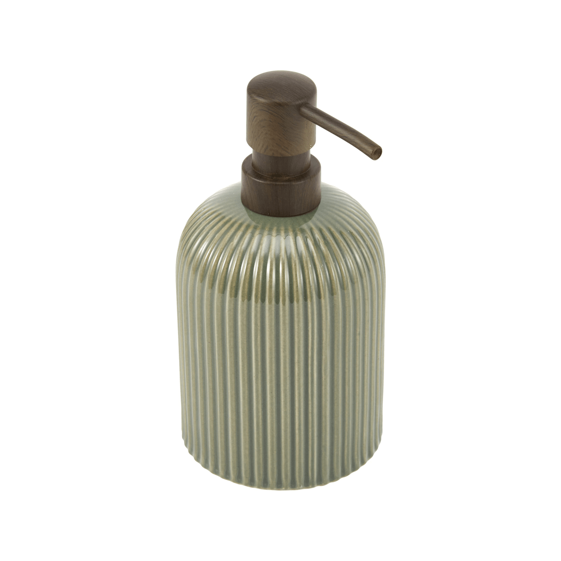 1 Green Glaze Soap Dispenser, 1 of 4