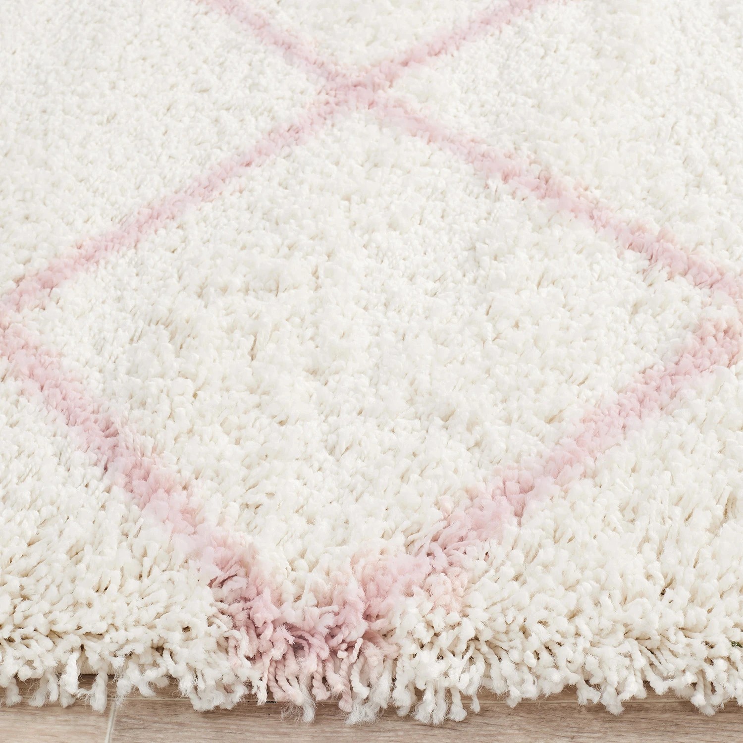 5 Common Ground Rugs Amber 22 300x80cm - Medium Runner Power Loomed Shag Rug - Natural, 5 of 7
