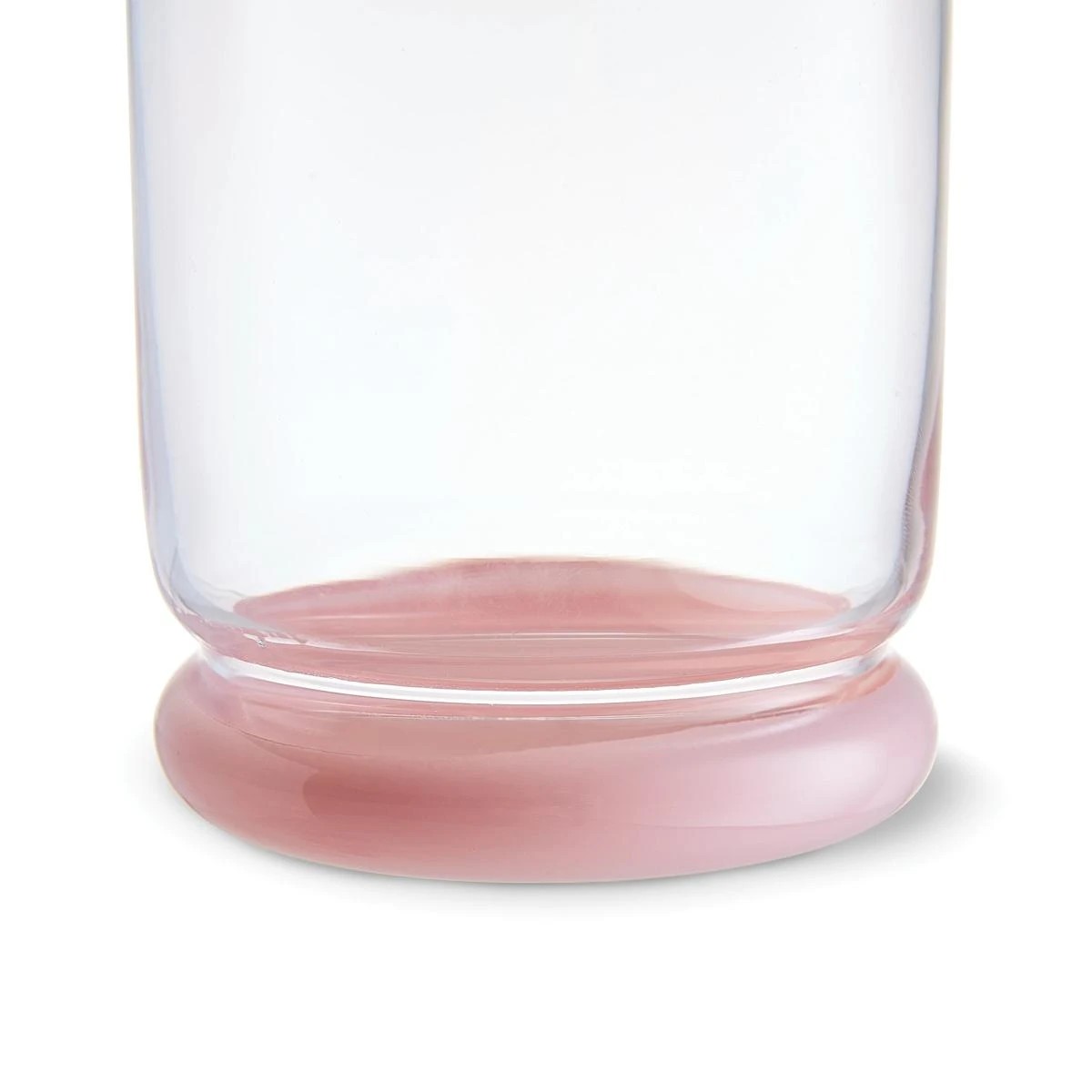 3 6 Pink Bubble Tumbler Glasses, 3 of 7