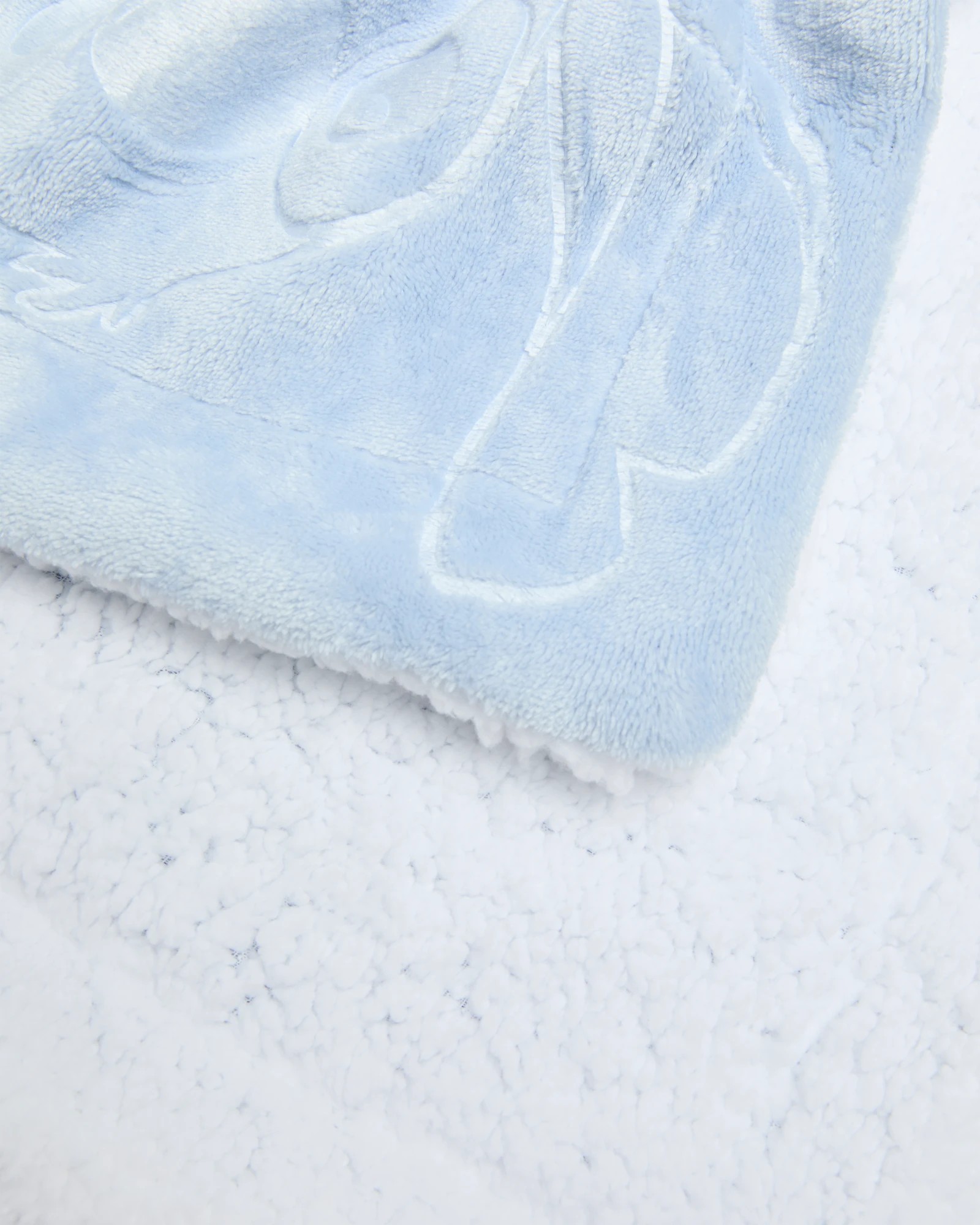 2 Disney Stitch Burn Out Throw - Queen Bed - Blue, 2 of 3