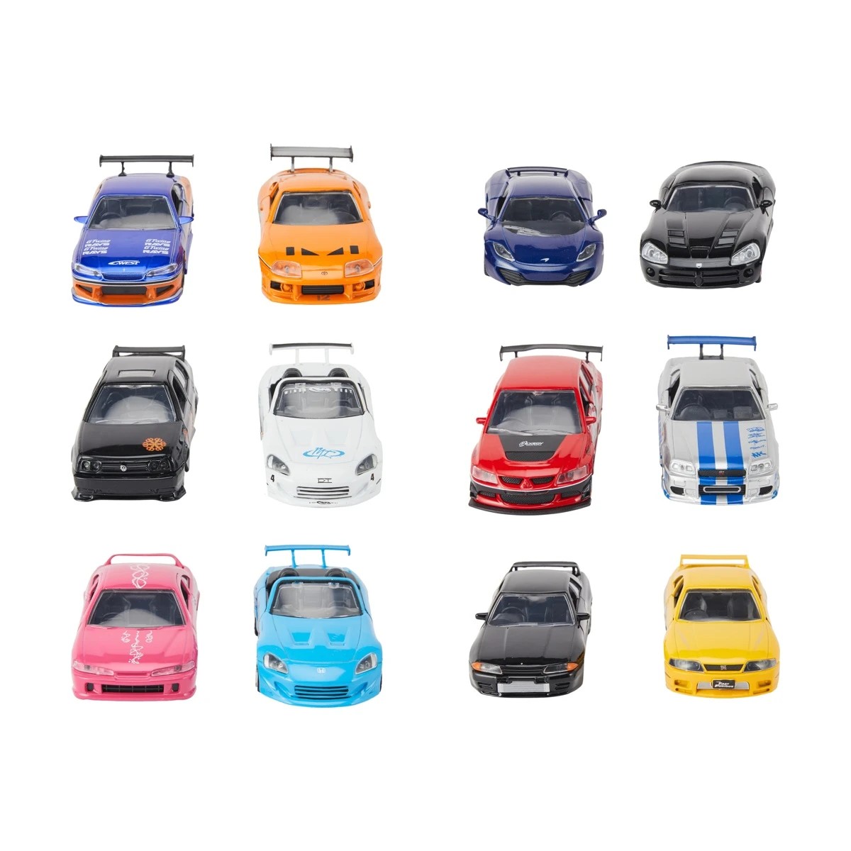 3 2 Pack Fast & Furious Die-Cast Legacy Series - Assorted, 3 of 6