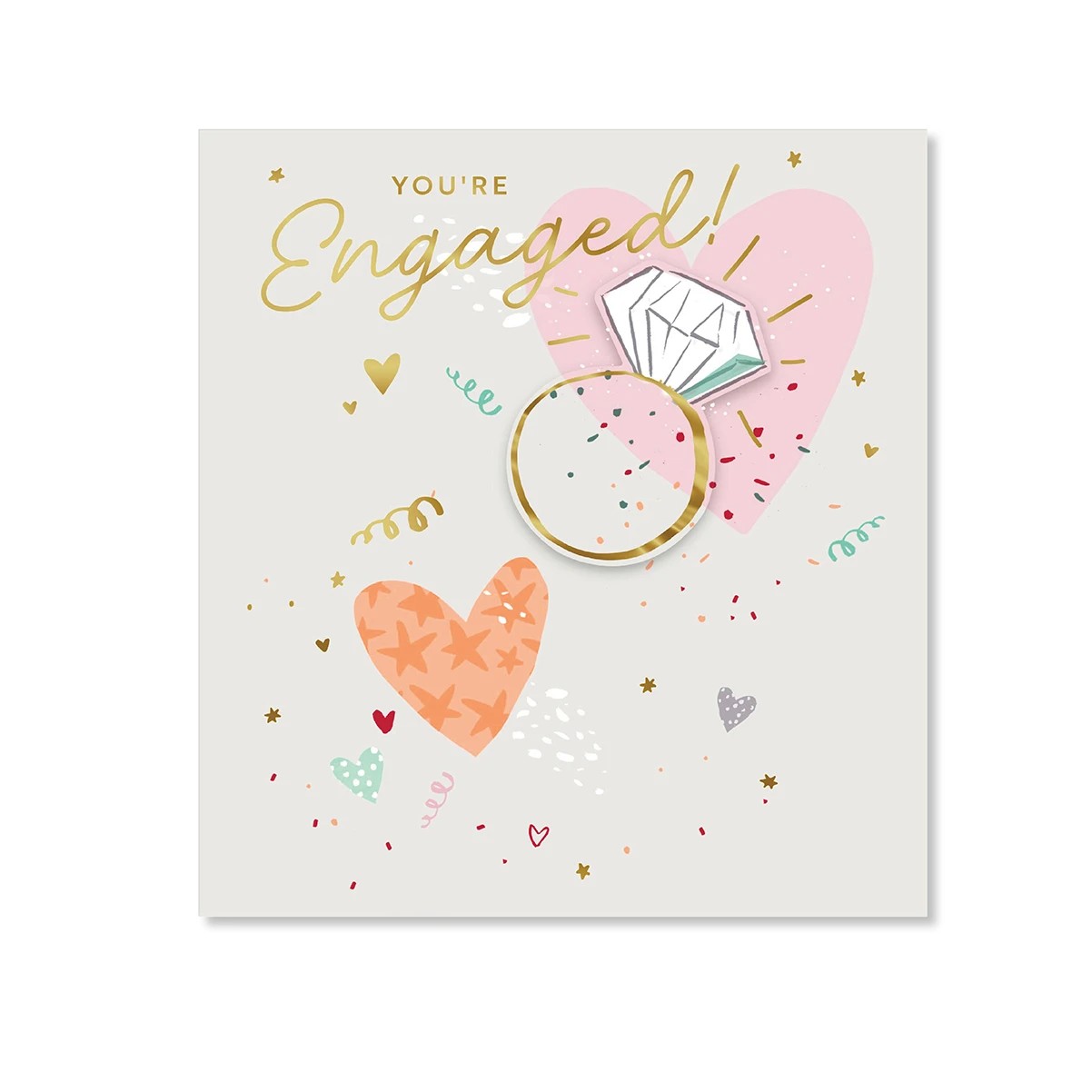 3 Hallmark Engagement Card - Hearts, 3 of 3