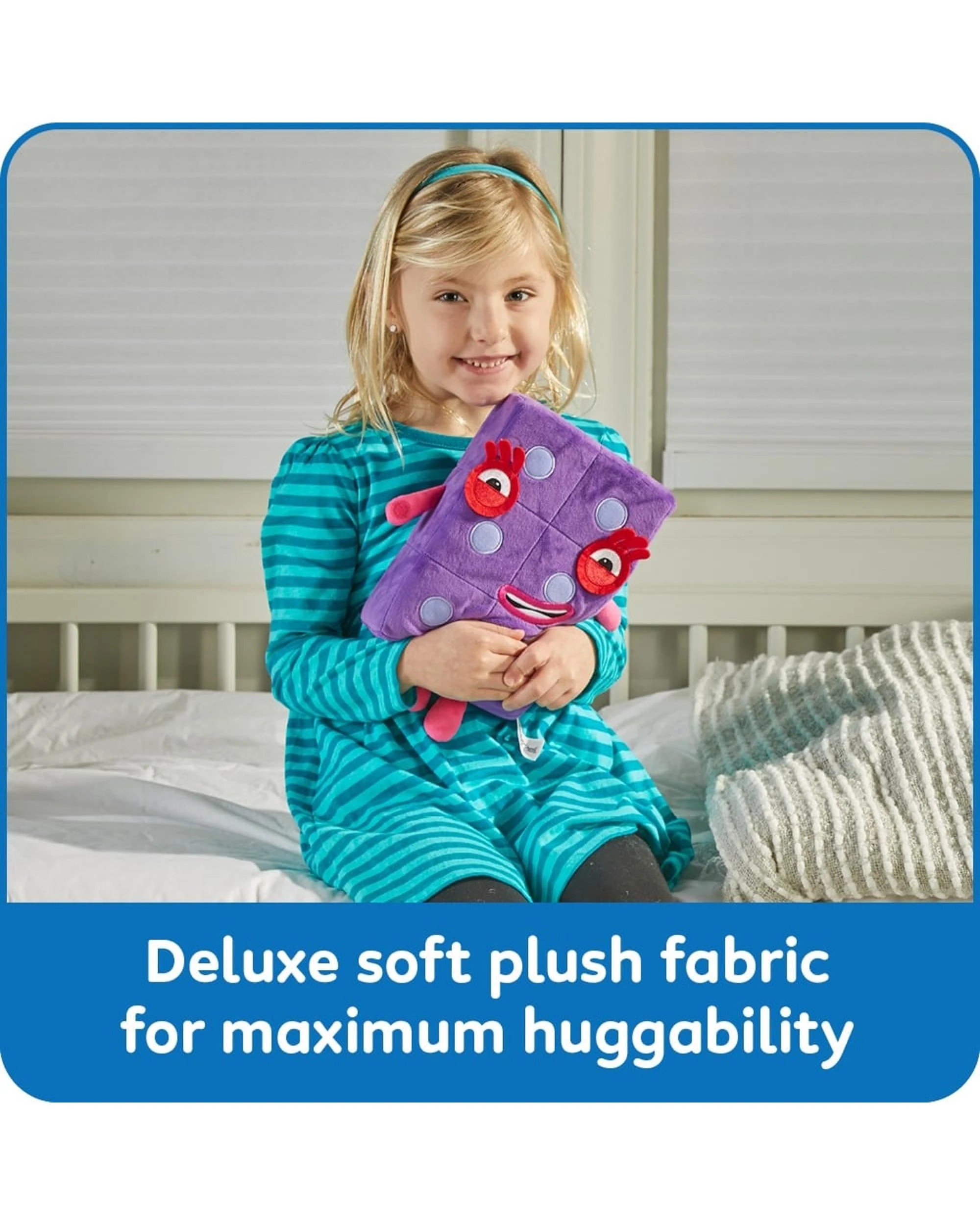 3 Numberblocks Six Playful Pal Plush, 3 of 6