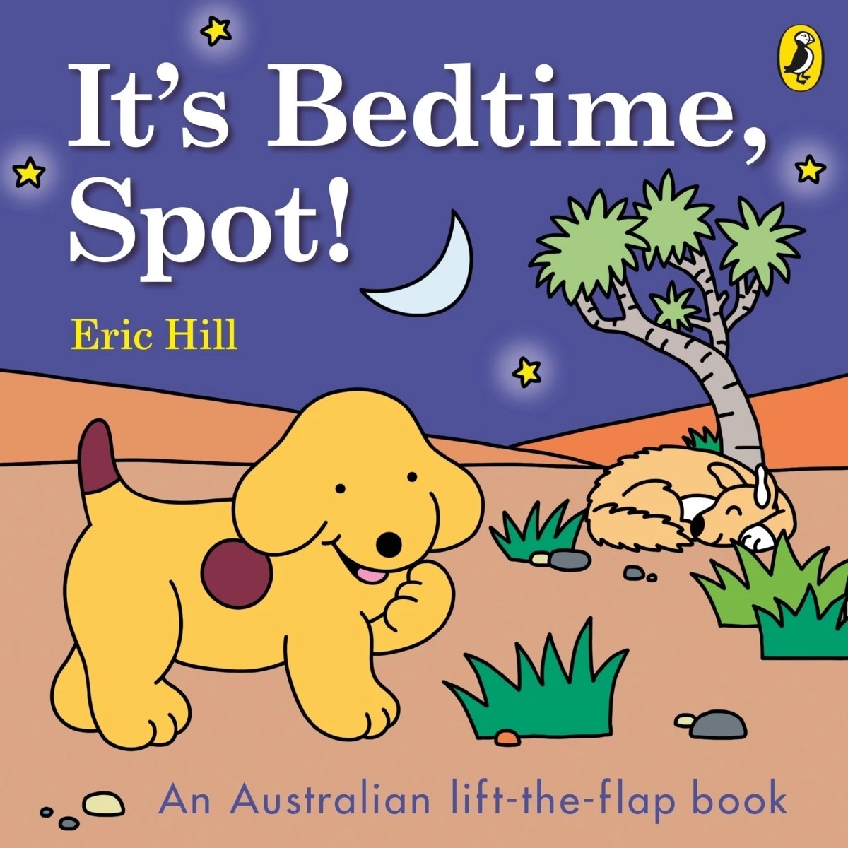 1 Its Bedtime, Spot! by Eric Hill - An Australian Lift-the-Flap Book