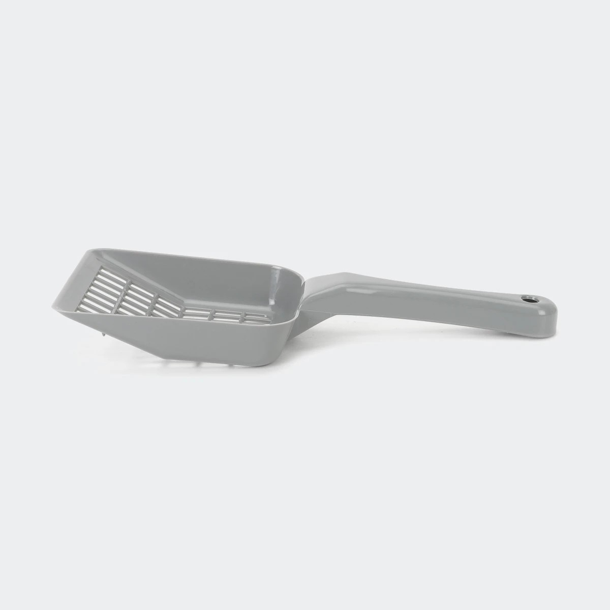 2 Cat Litter Scoop Plastic - Grey, 2 of 5