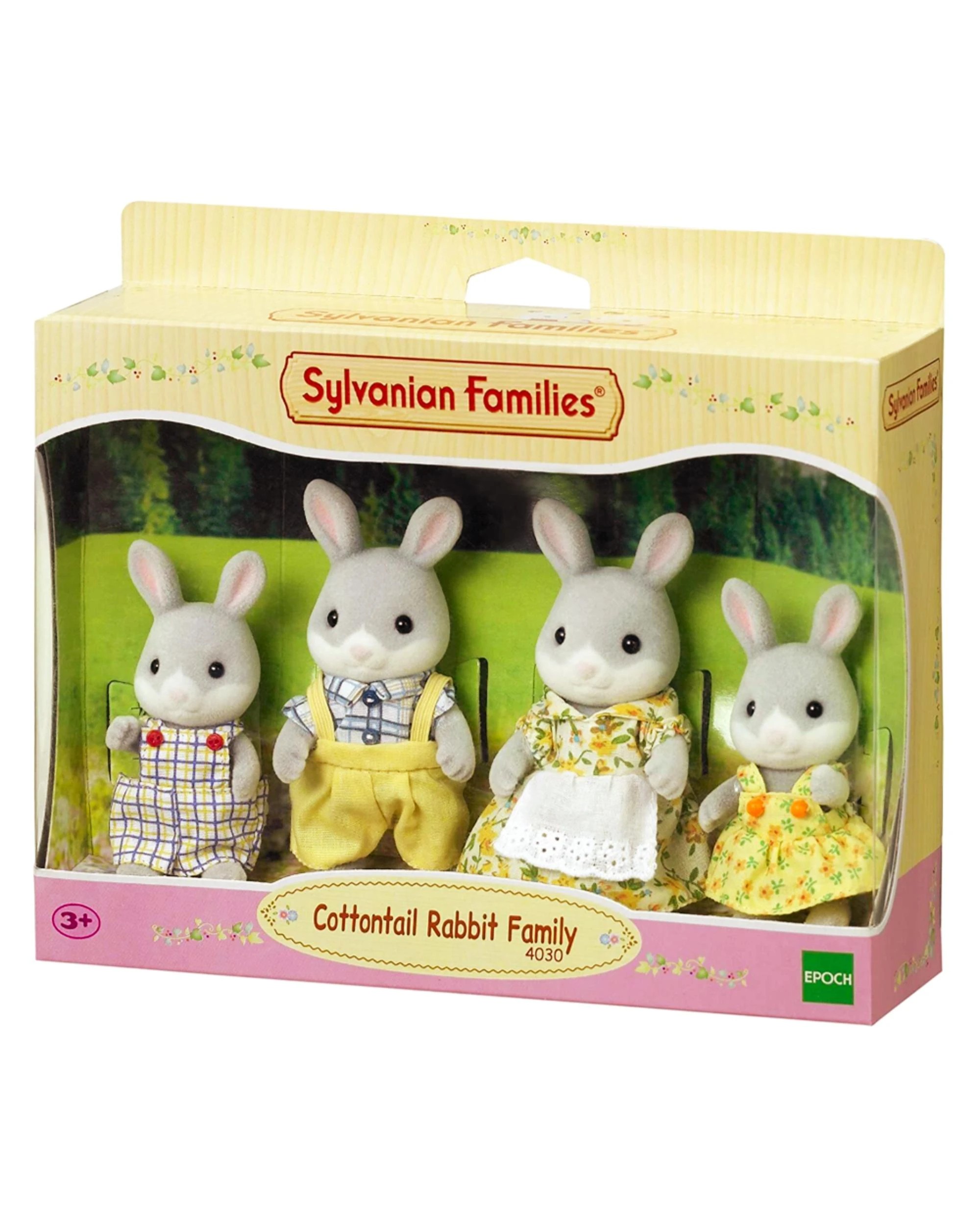 1 Sylvanian Families Cottontail Rabbit Family, 1 of 2