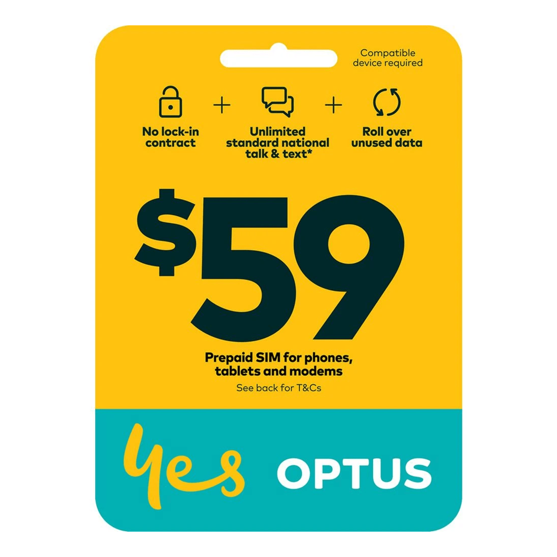 1 Optus $59 Voice 5G SIM Starter Kit, 1 of 1