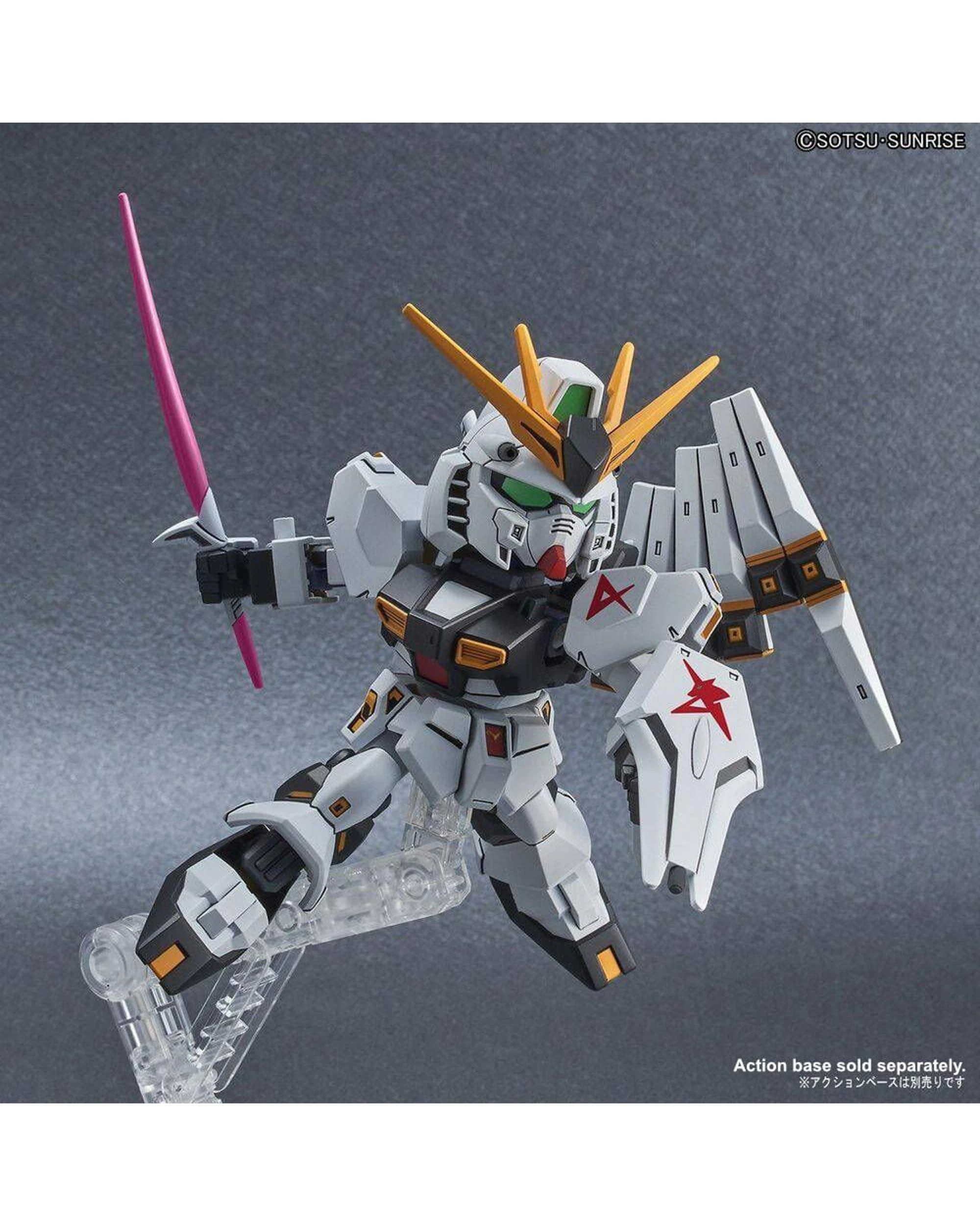8 Bandai Gundam SD Gundam EX-Standard Nu Gundam Model Kit, 8 of 9