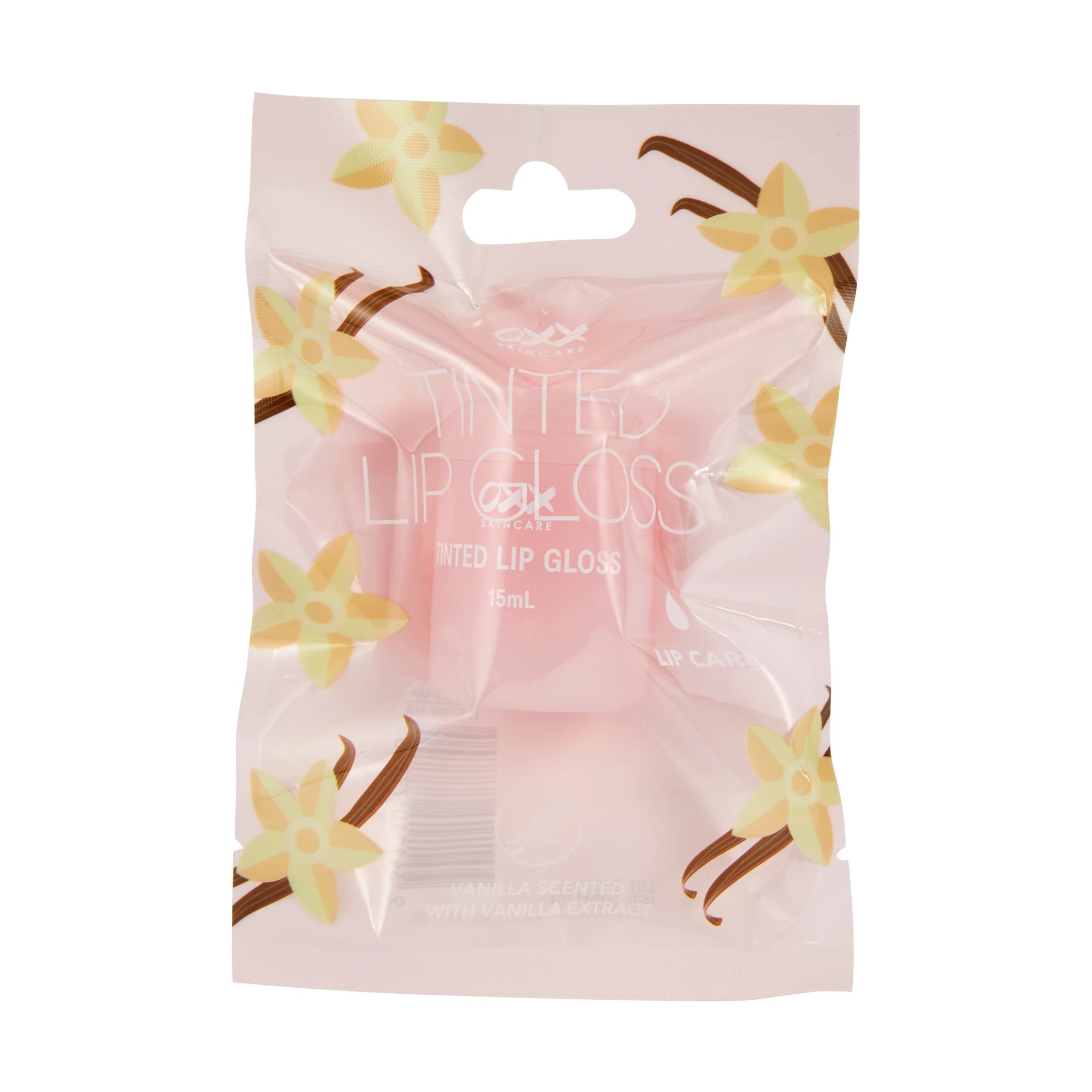 1 OXX Skincare Tinted Lip Gloss 15ml - Vanilla Extract and Vanilla Scented, 1 of 5