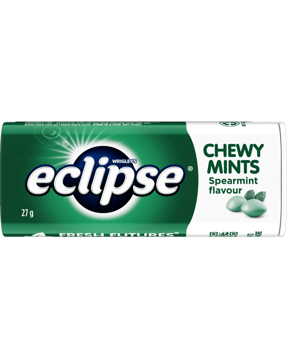 Wrigley's Eclipse Chewy Spearmint Mints 27g